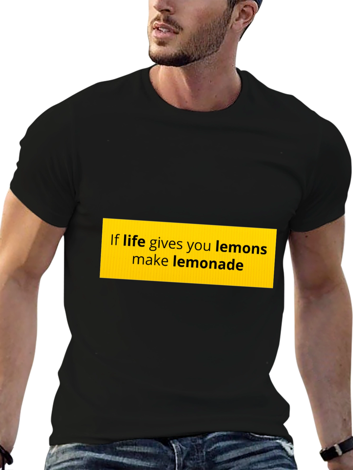 If Life Gives You Lemons Black T-Shirt