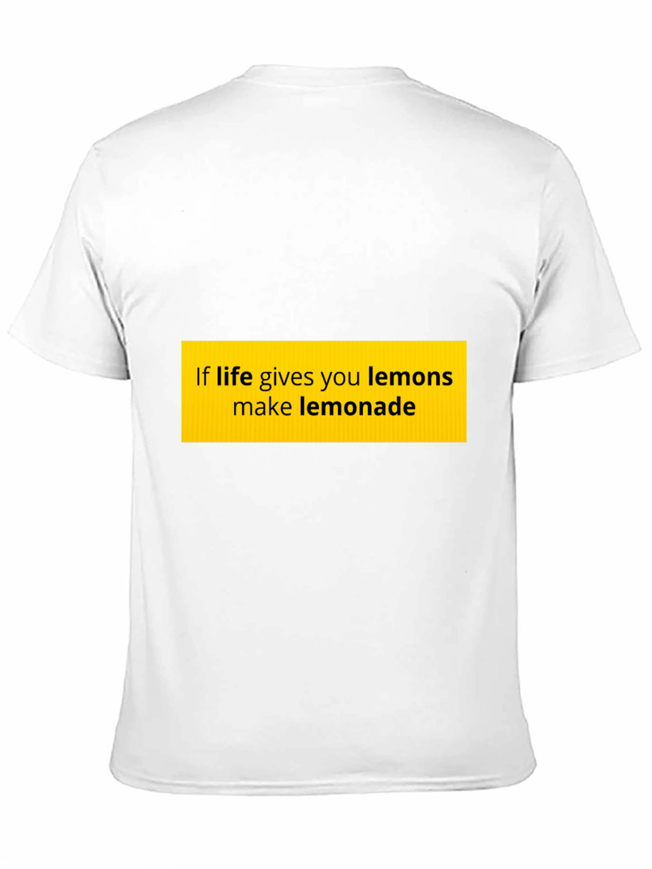If Life Gives You Lemons Black T-Shirt