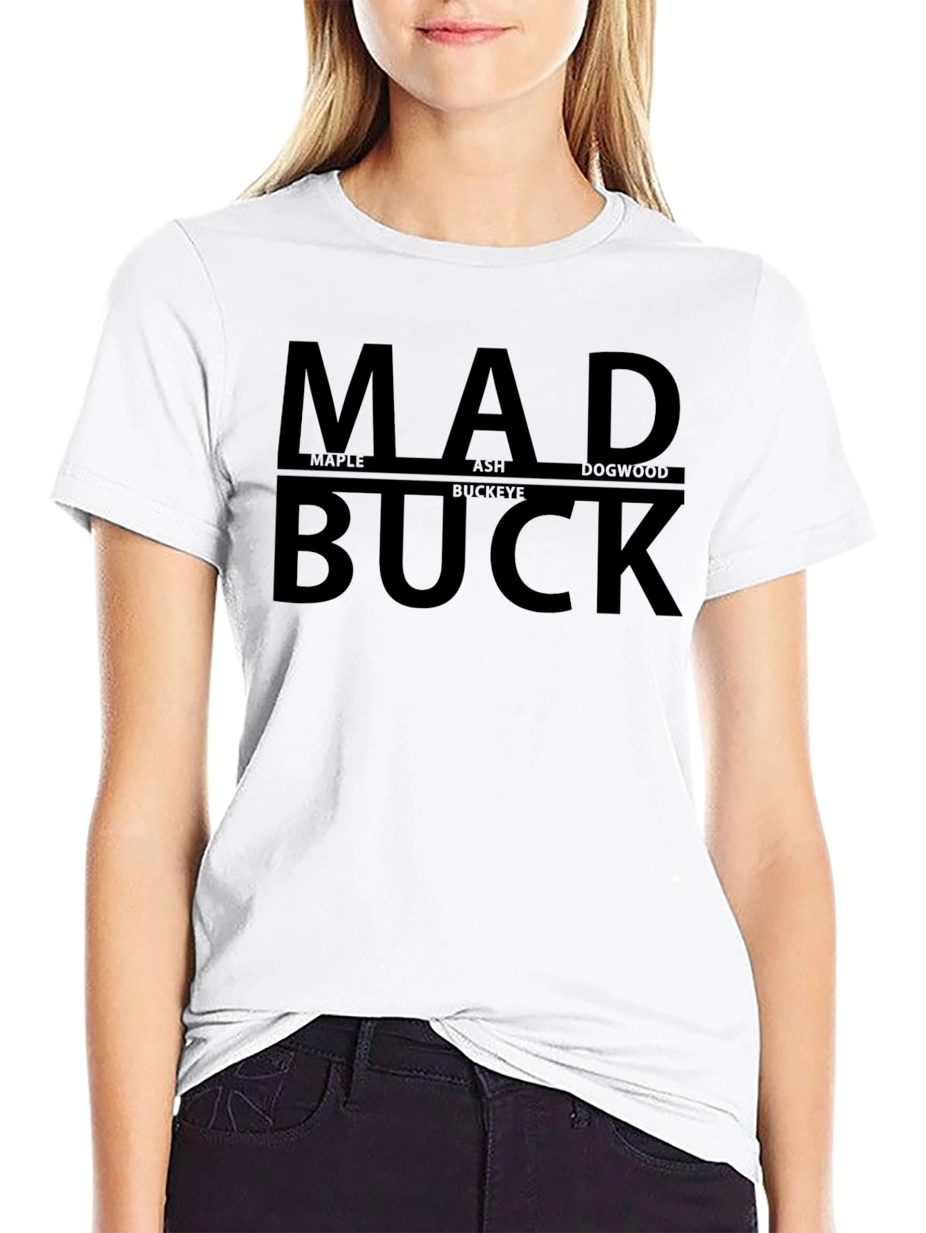 Mad Buck T-Shirt - Maple Ash Dogwood Buckeye