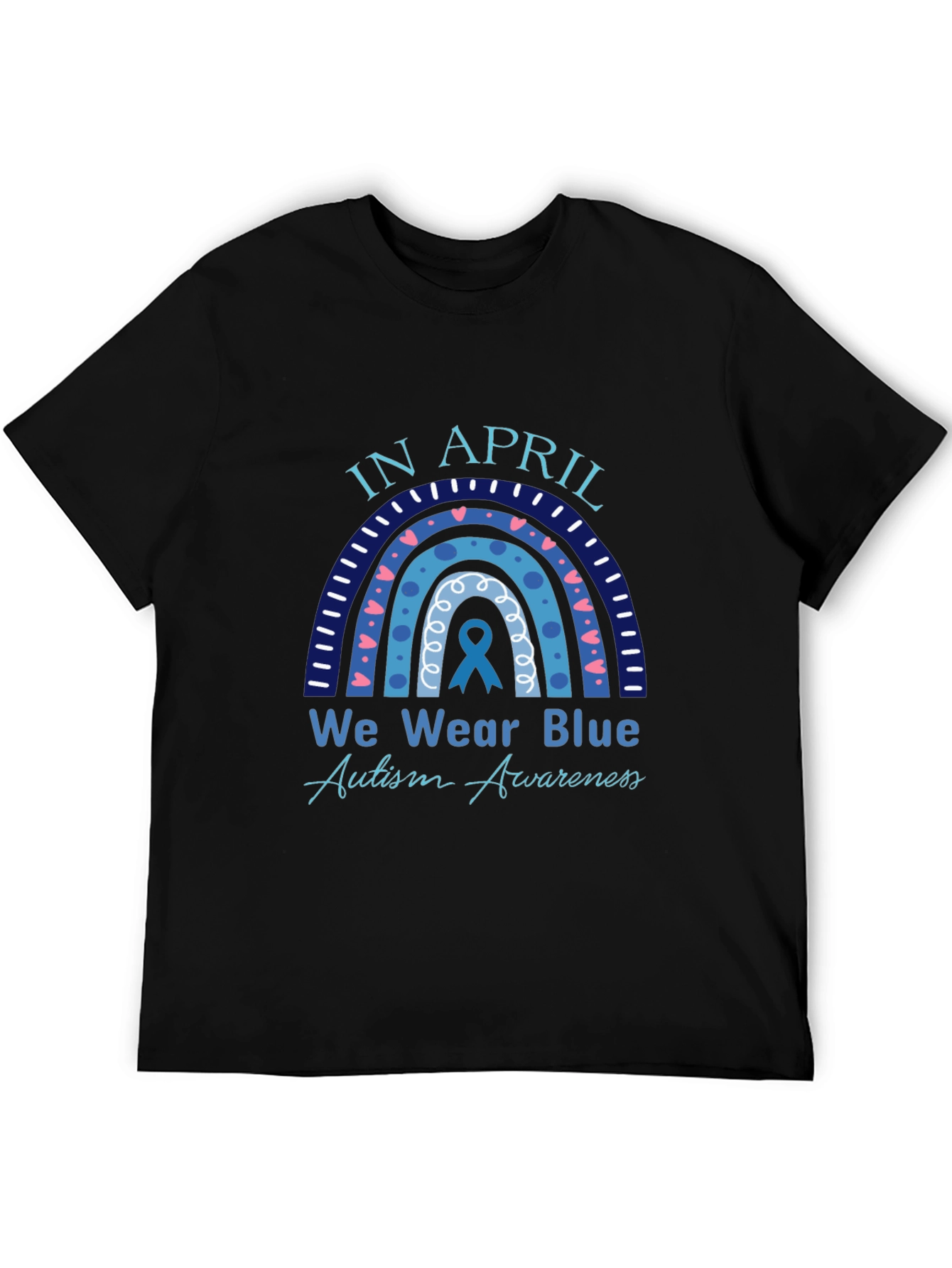 Autism Awareness T-Shirt - In April We Wear Blue