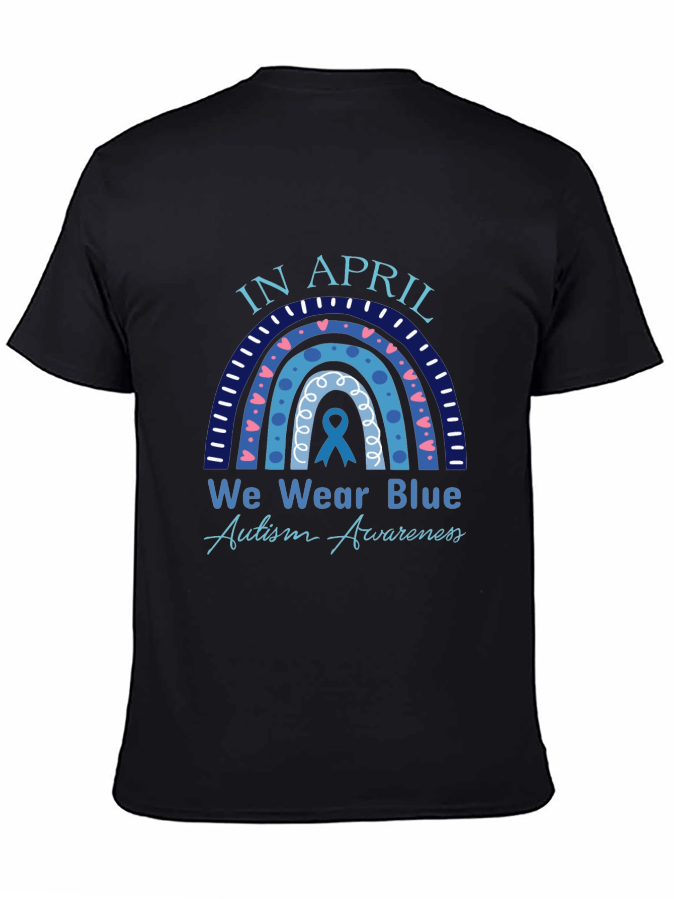 Autism Awareness T-Shirt - In April We Wear Blue