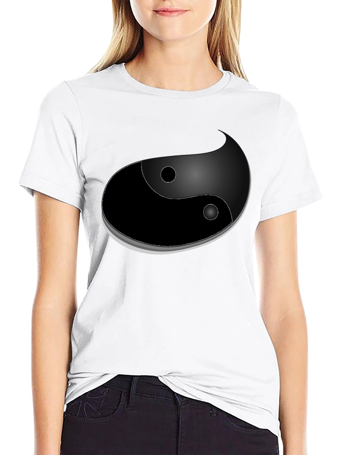 Yin Yang Graphic T-Shirt - Balance & Harmony