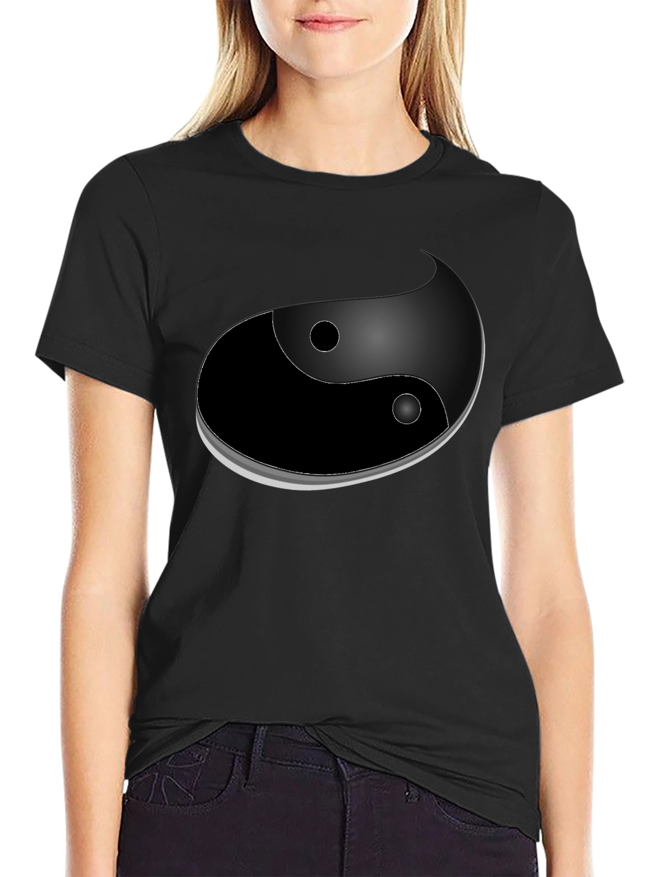 Yin Yang Graphic T-Shirt - Balance & Harmony