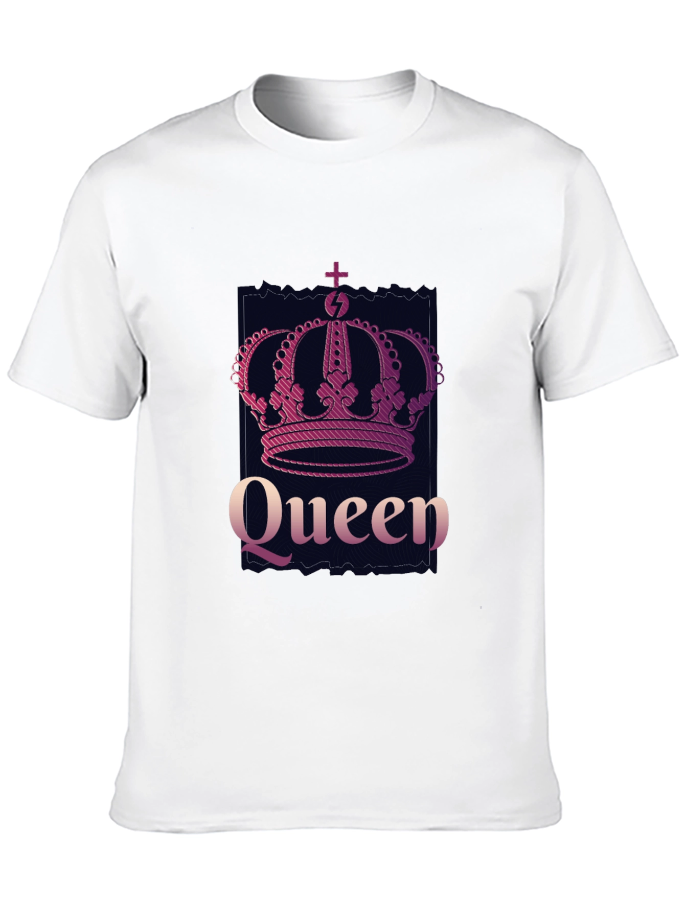 Queen Crown Graphic Tee - Stylish Design