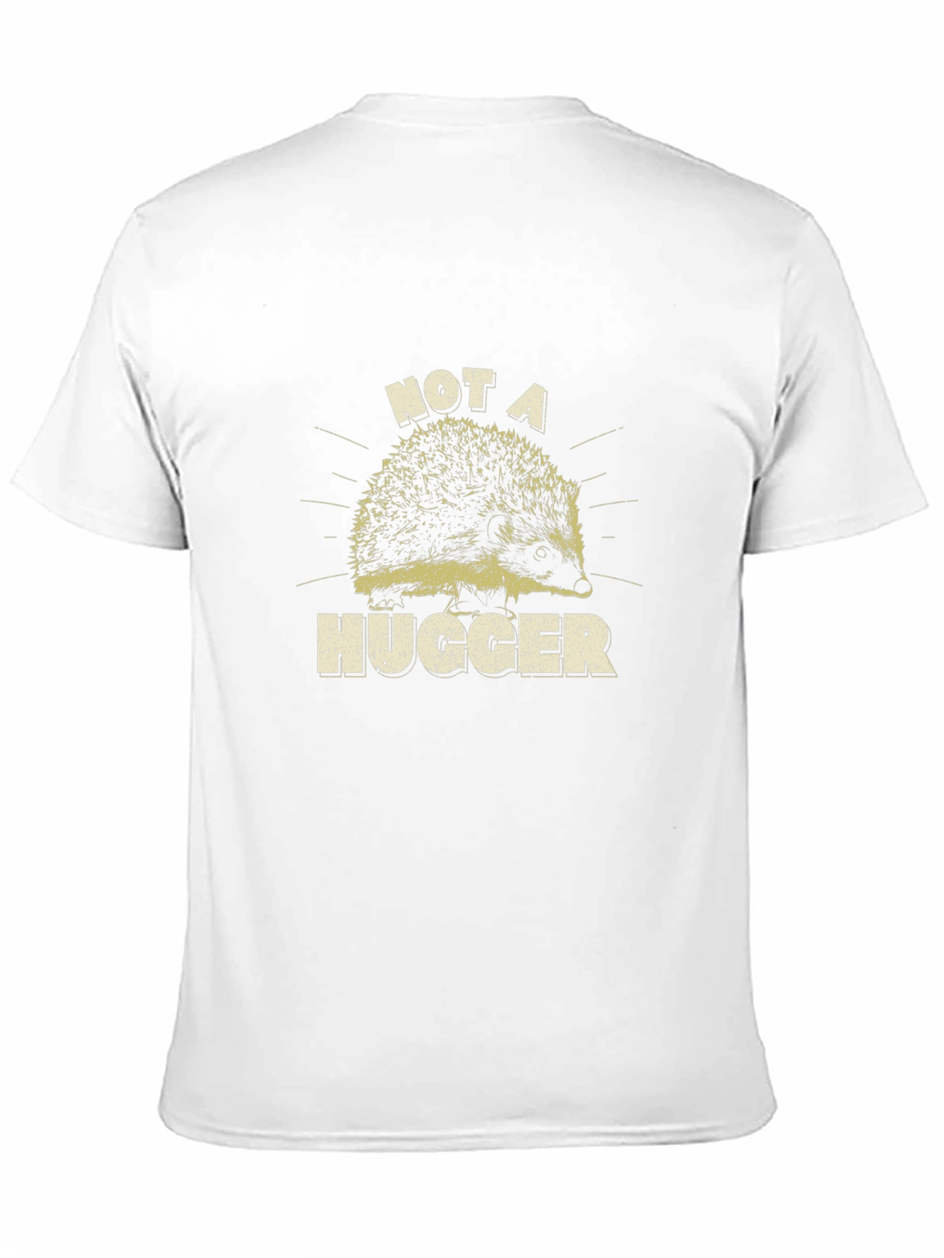 Not A Hugger Hedgehog Graphic Tee