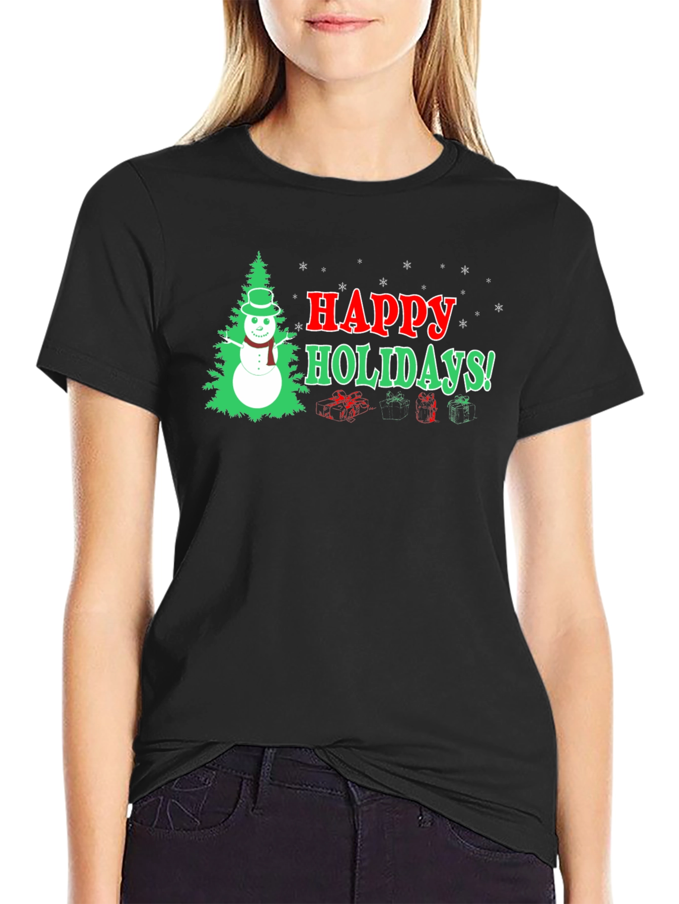 Happy Holidays Christmas T-Shirt