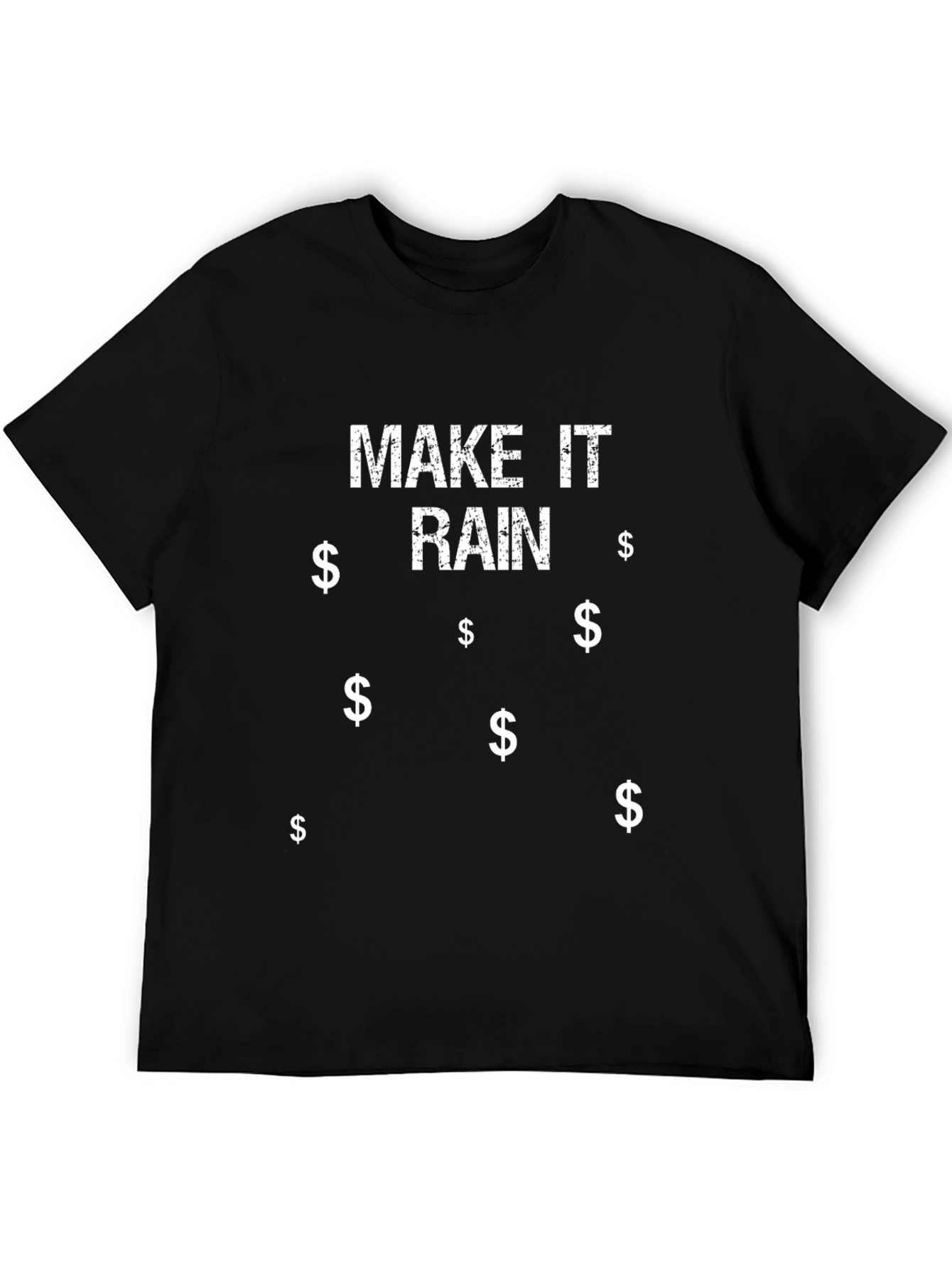 Make It Rain Graphic Tee - Black