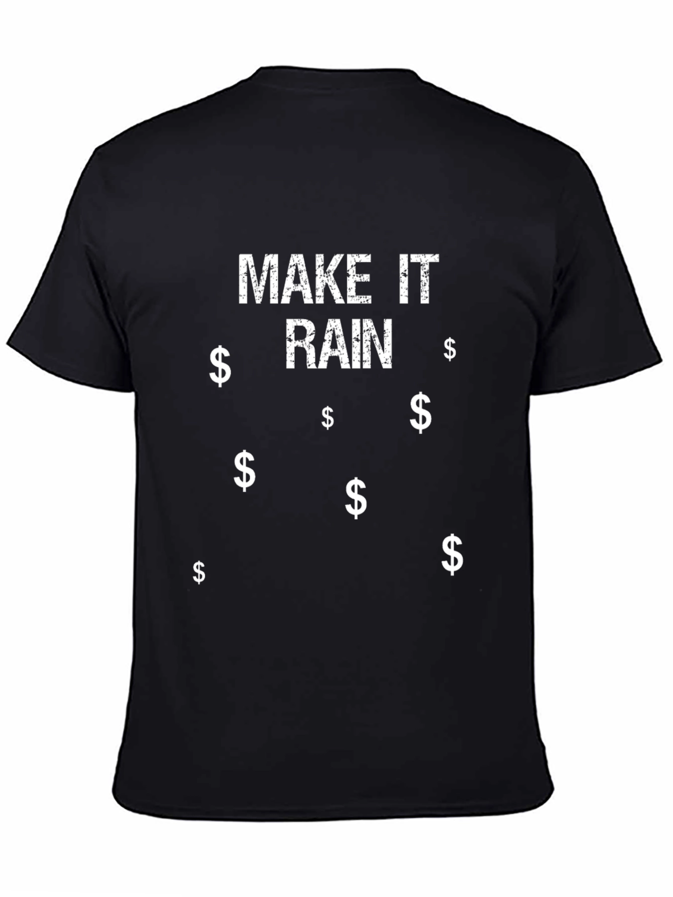 Make It Rain Graphic Tee - Black