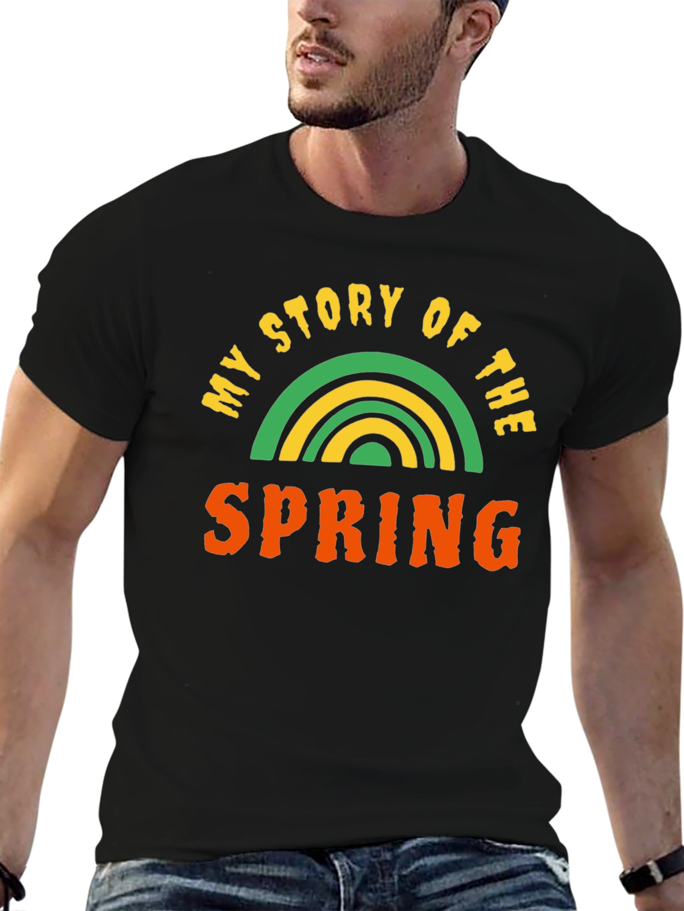 My Story of the Spring Black T-Shirt