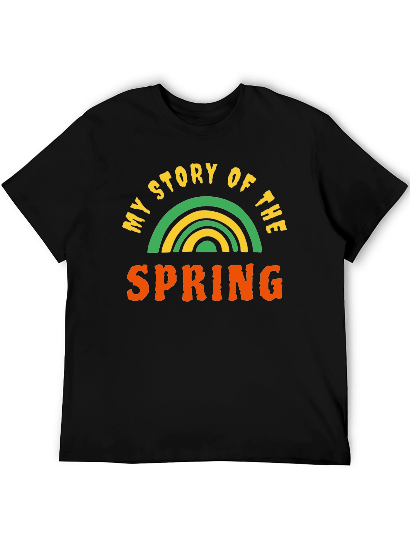 My Story of the Spring Black T-Shirt