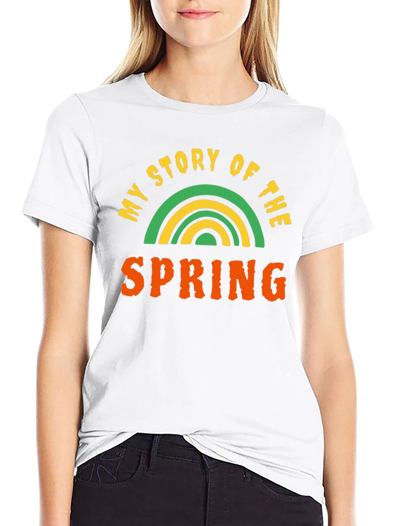 My Story of the Spring Black T-Shirt