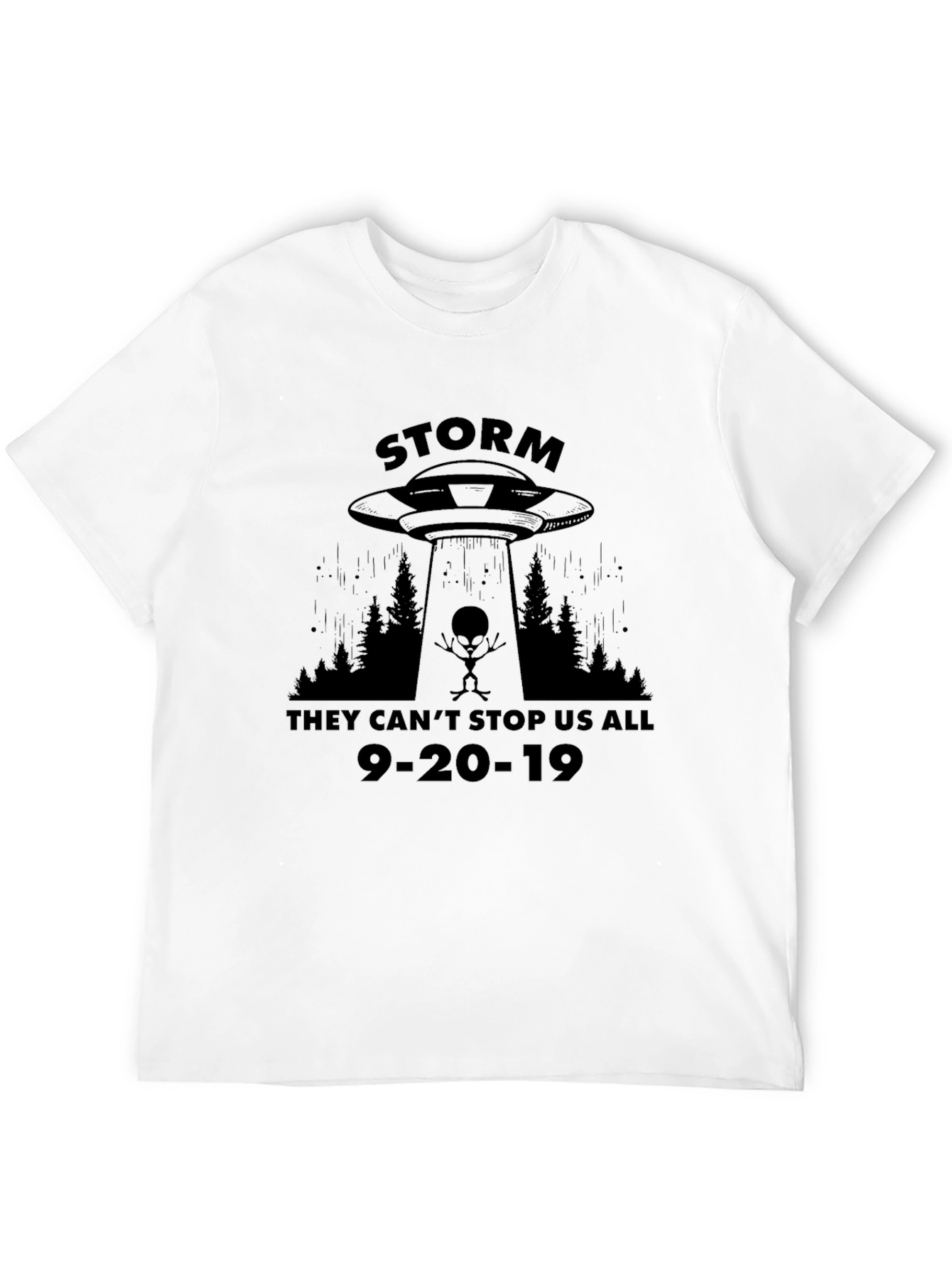 Storm Area 51 Alien Graphic Tee