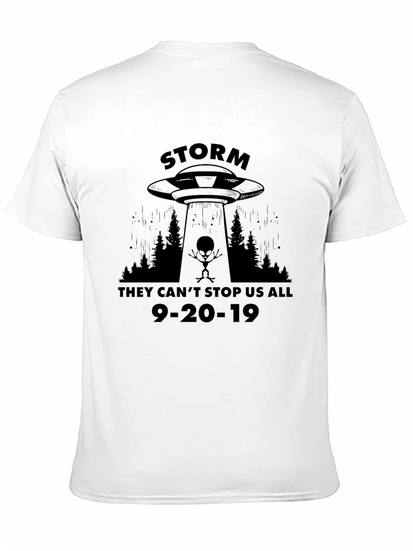 Storm Area 51 Alien Graphic Tee