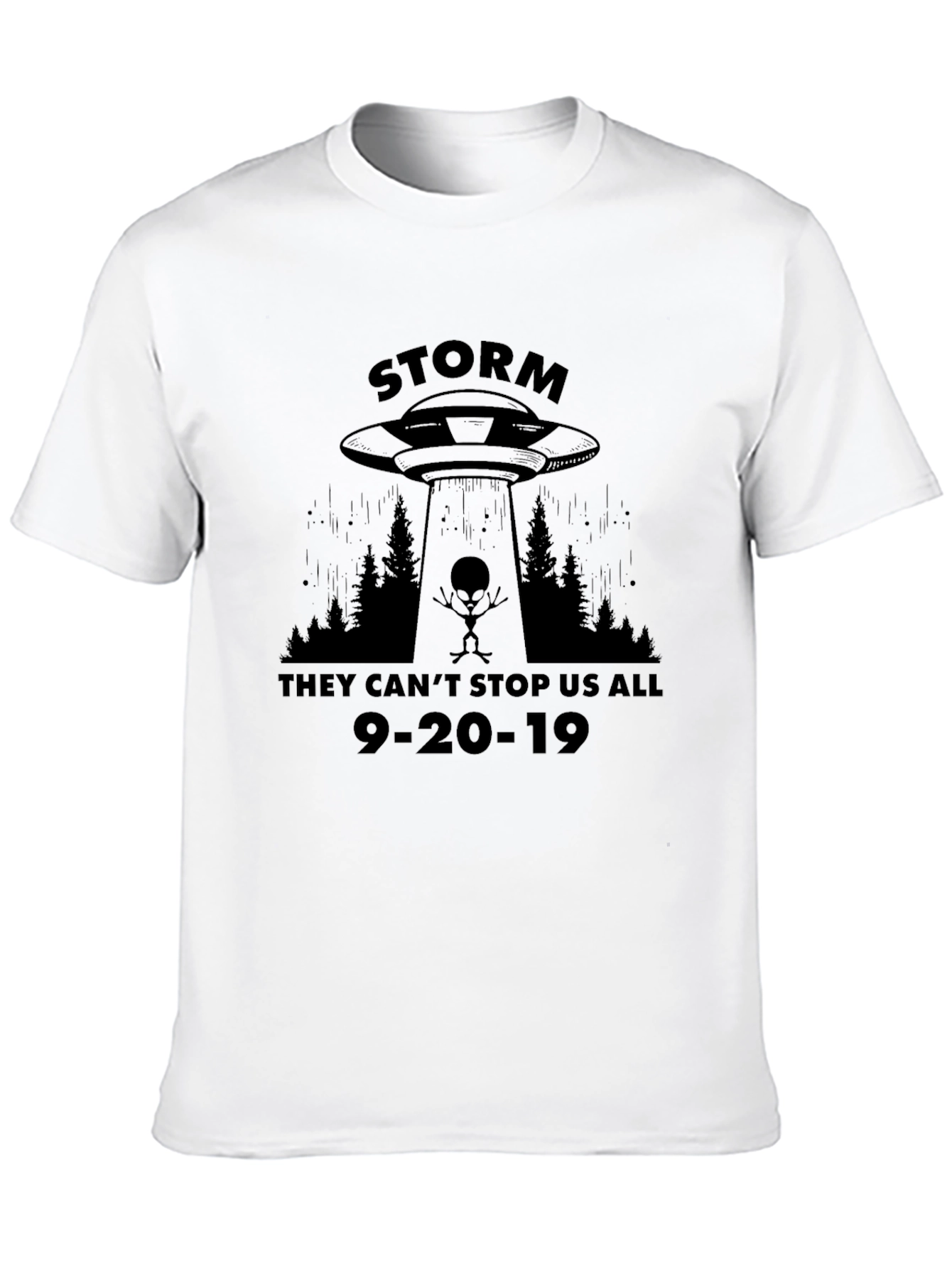 Storm Area 51 Alien Graphic Tee