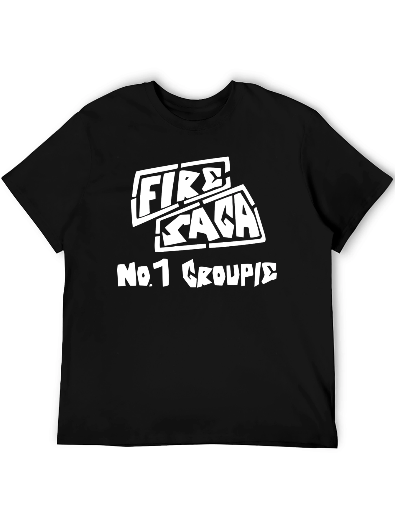 Fire Saga No. 1 Groupie T-Shirt - Black
