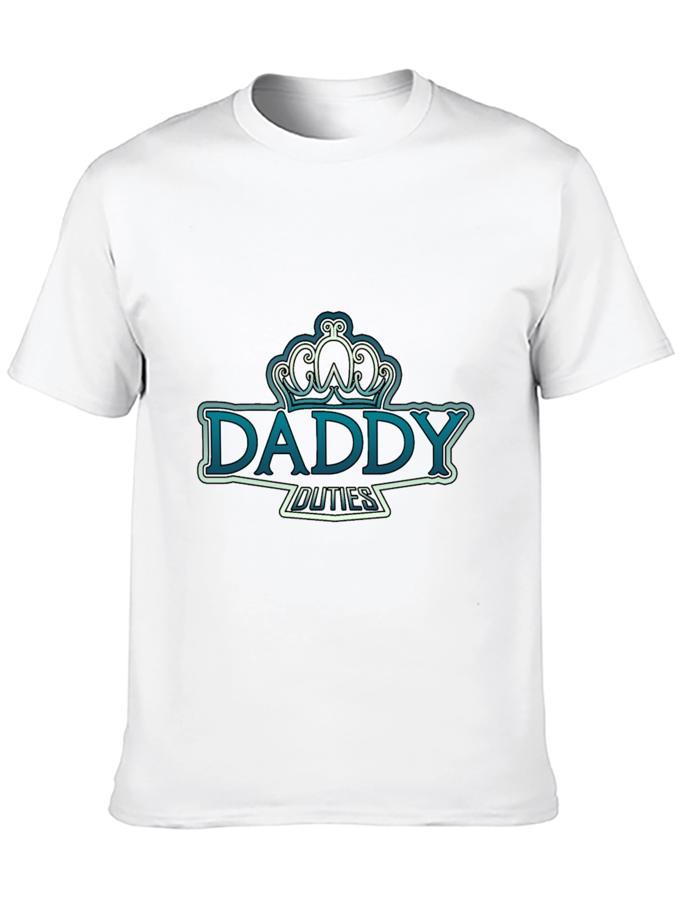 Daddy Duties Graphic Tee - Black Casual T-Shirt