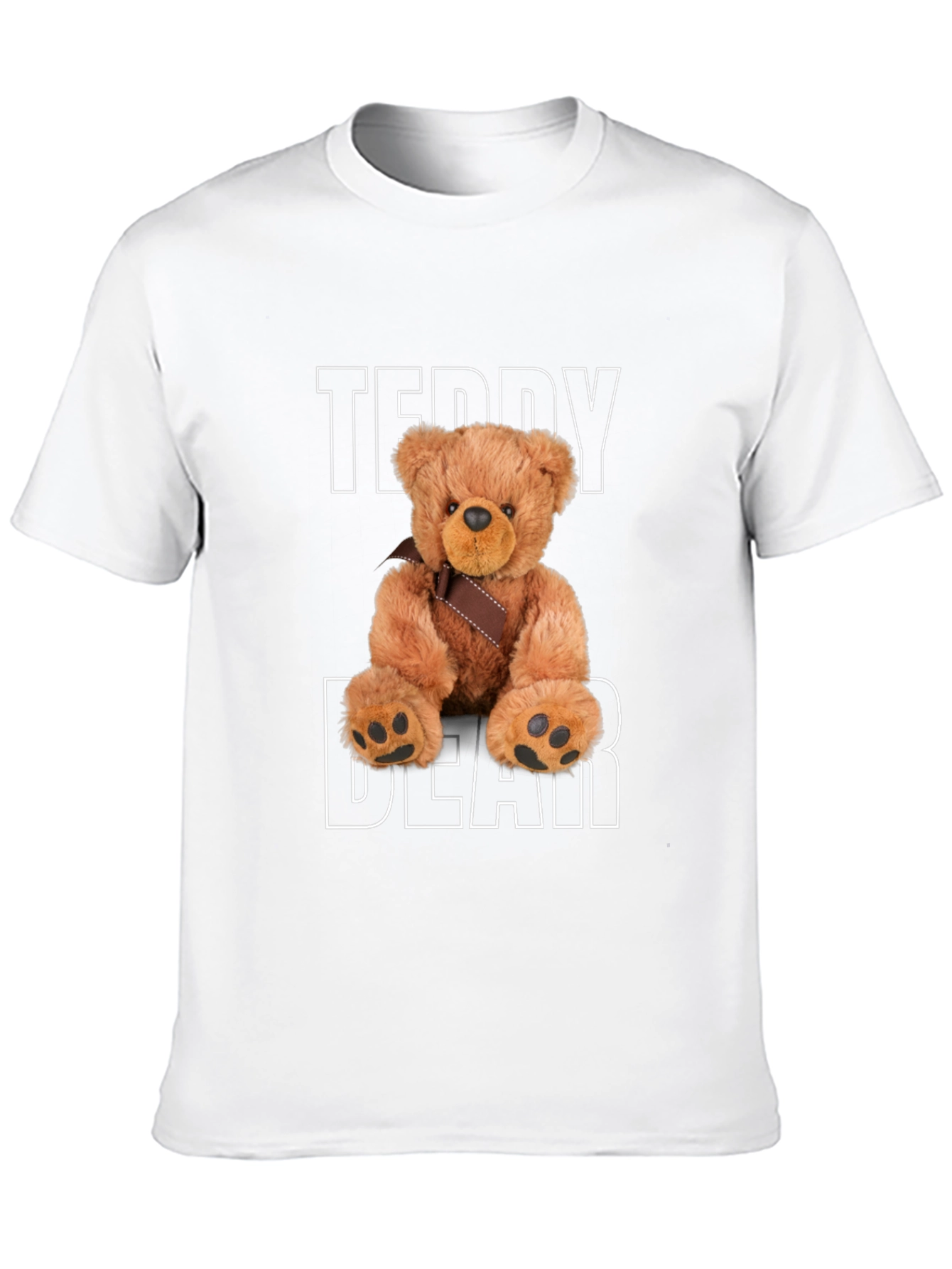 Teddy Bear Graphic T-Shirt - Soft & Stylish