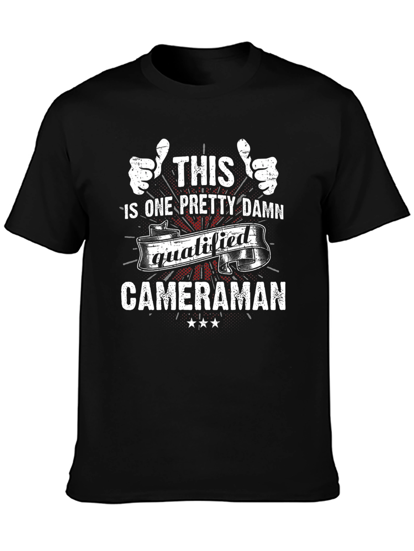 Qualified Cameraman Graphic T-Shirt