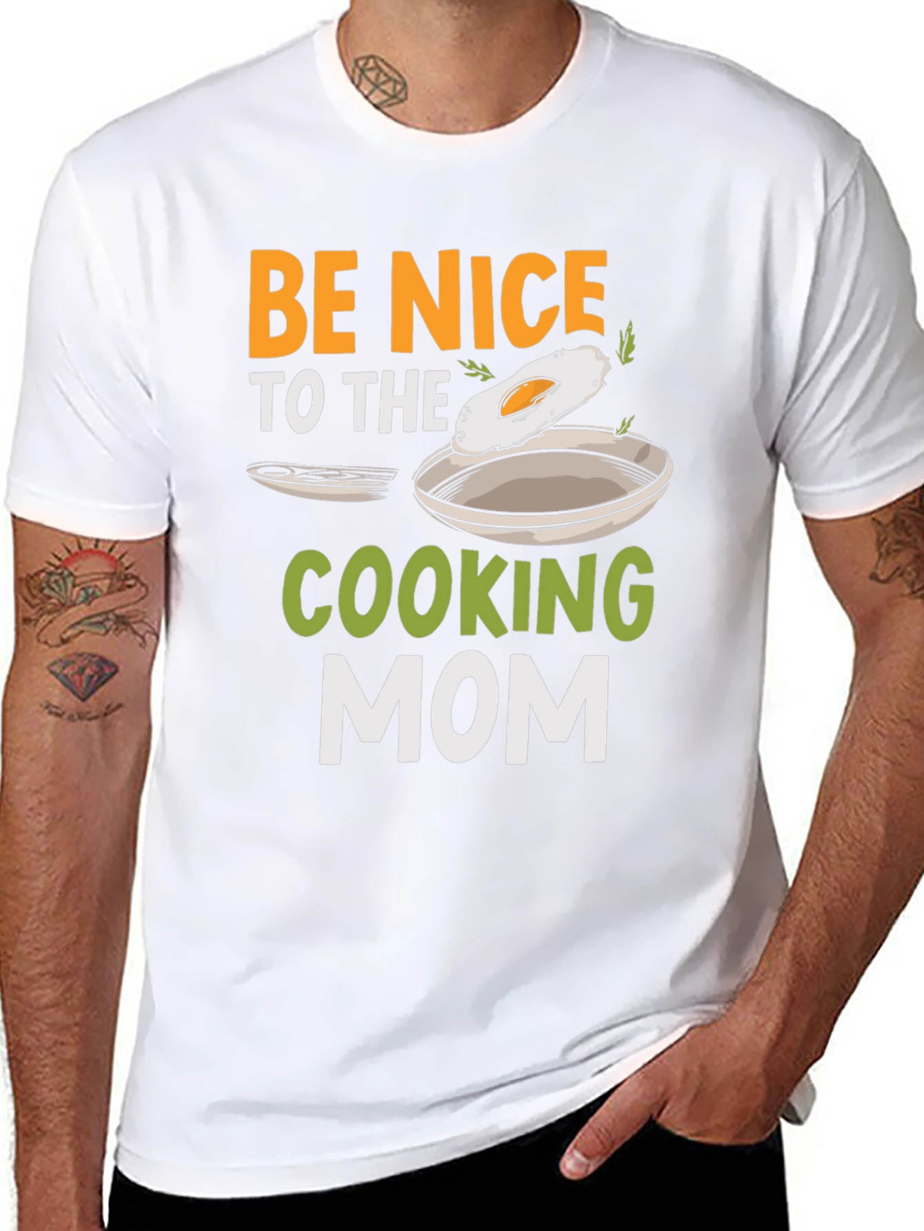 Be Nice to the Cooking Mom T-Shirt