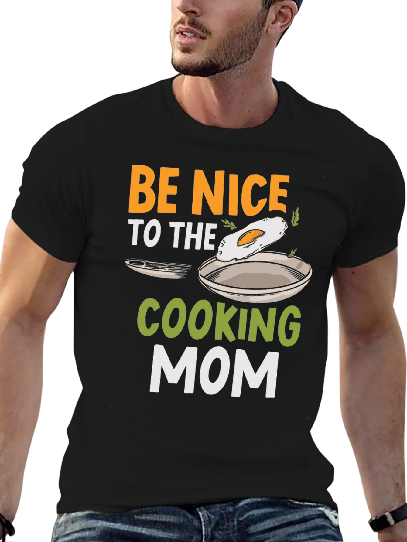 Be Nice to the Cooking Mom T-Shirt