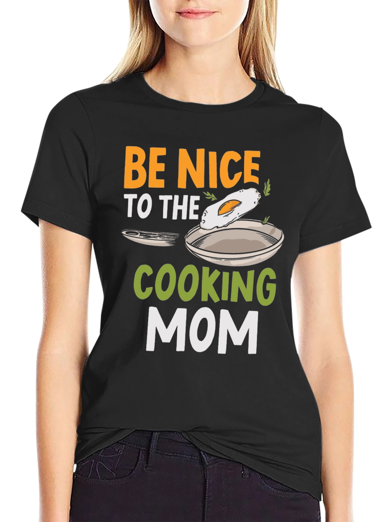 Be Nice to the Cooking Mom T-Shirt