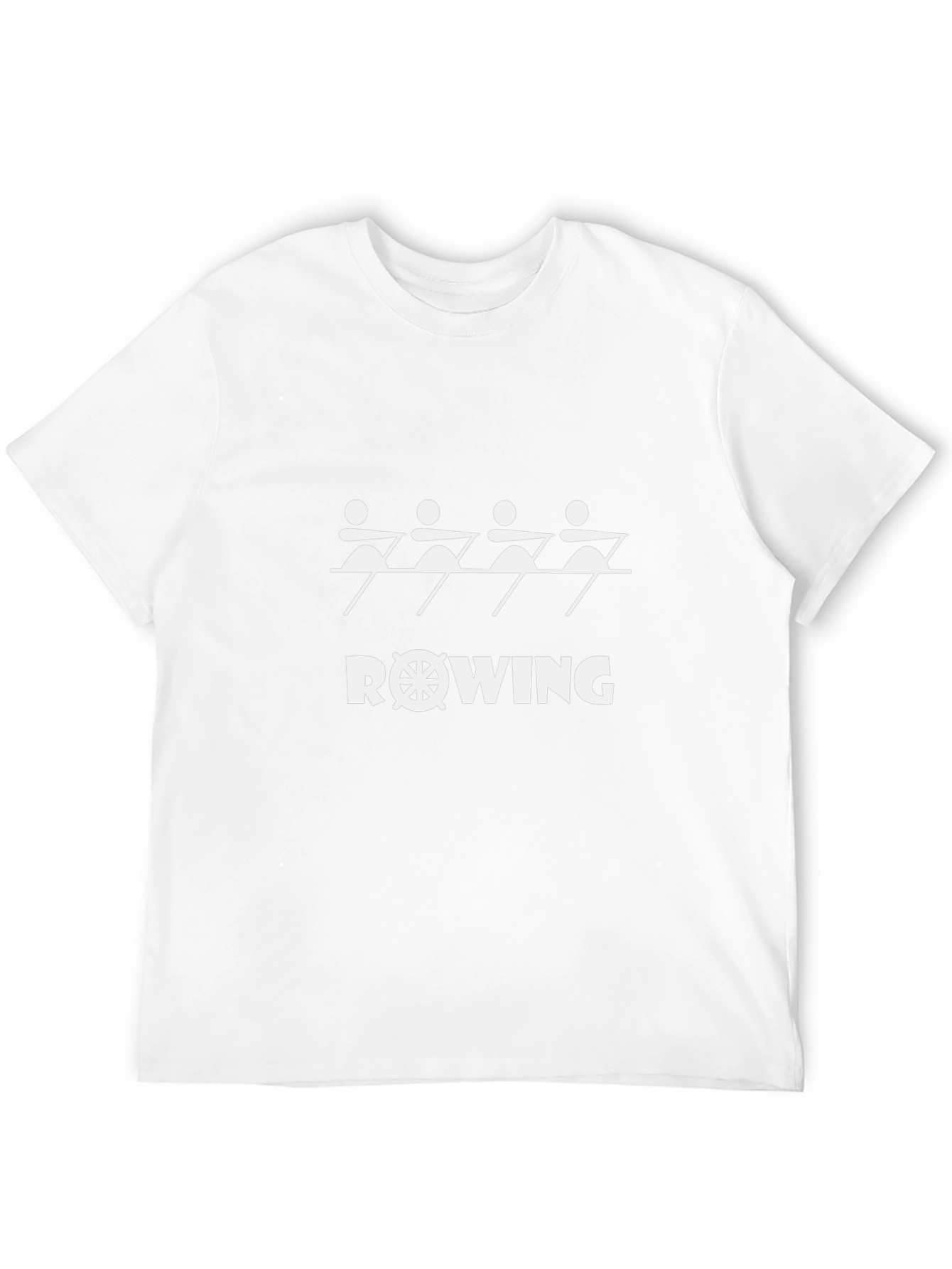 Rowing Team Black T-Shirt