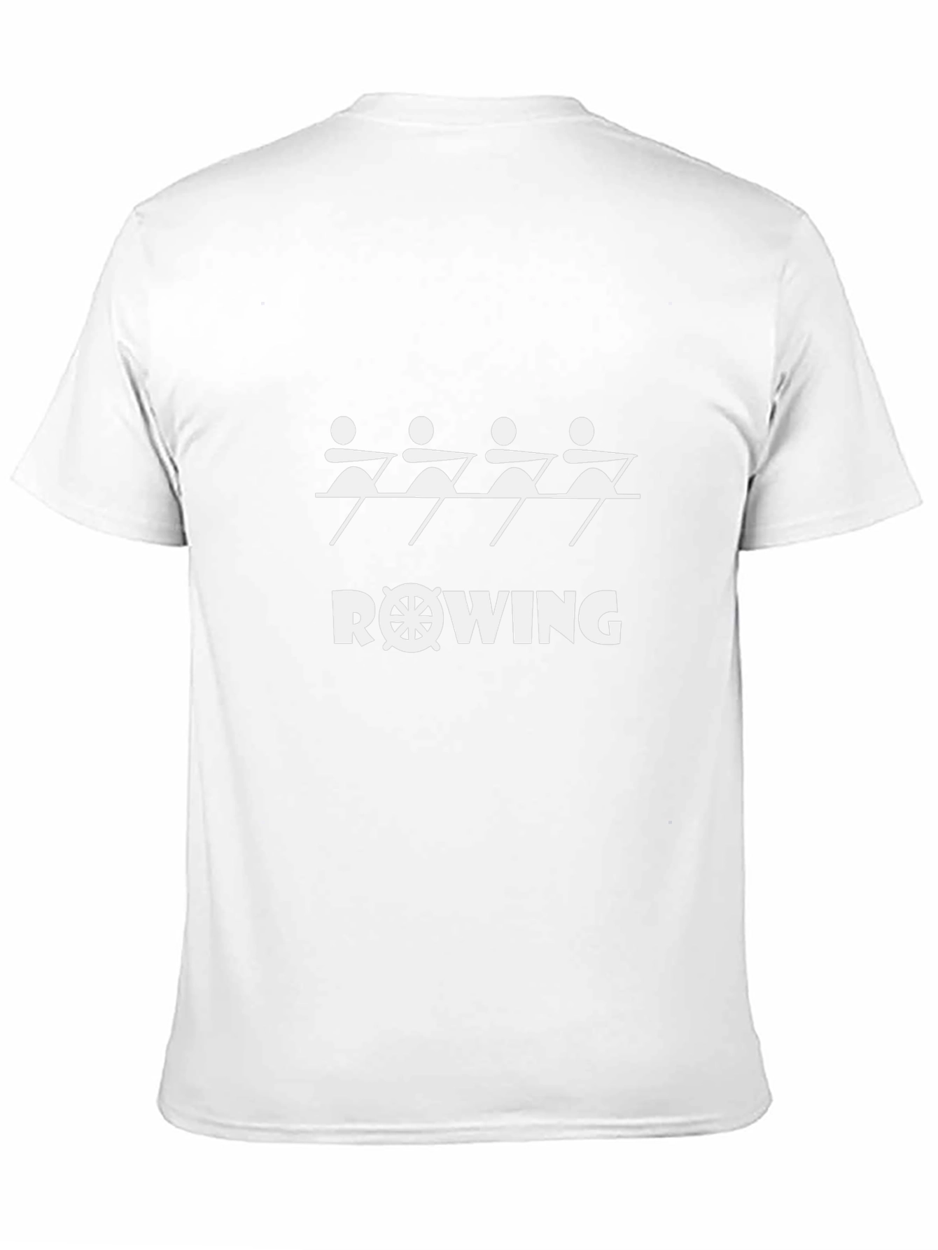 Rowing Team Black T-Shirt