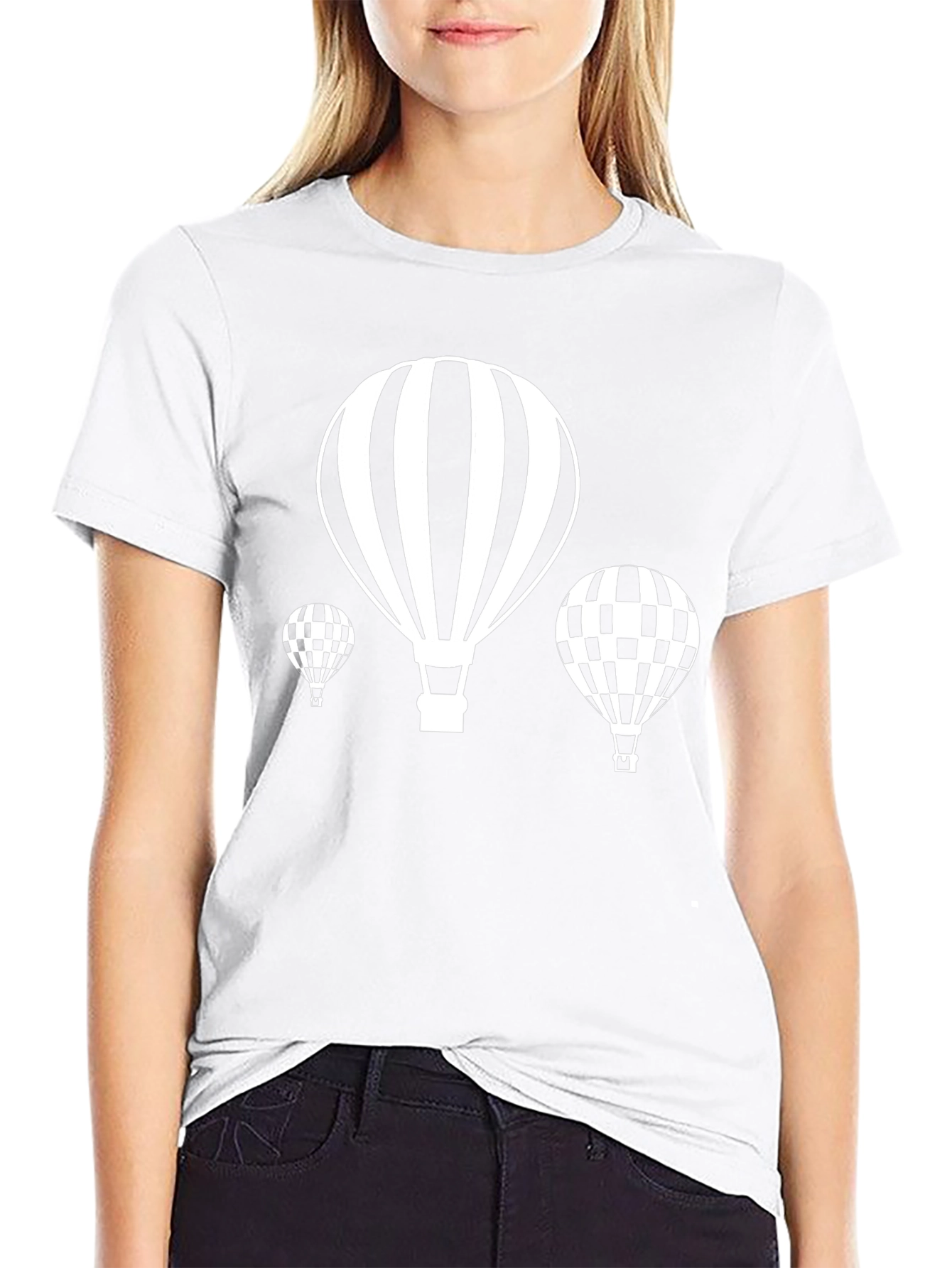 Hot Air Balloon T-Shirt - Stylish Graphic Tee