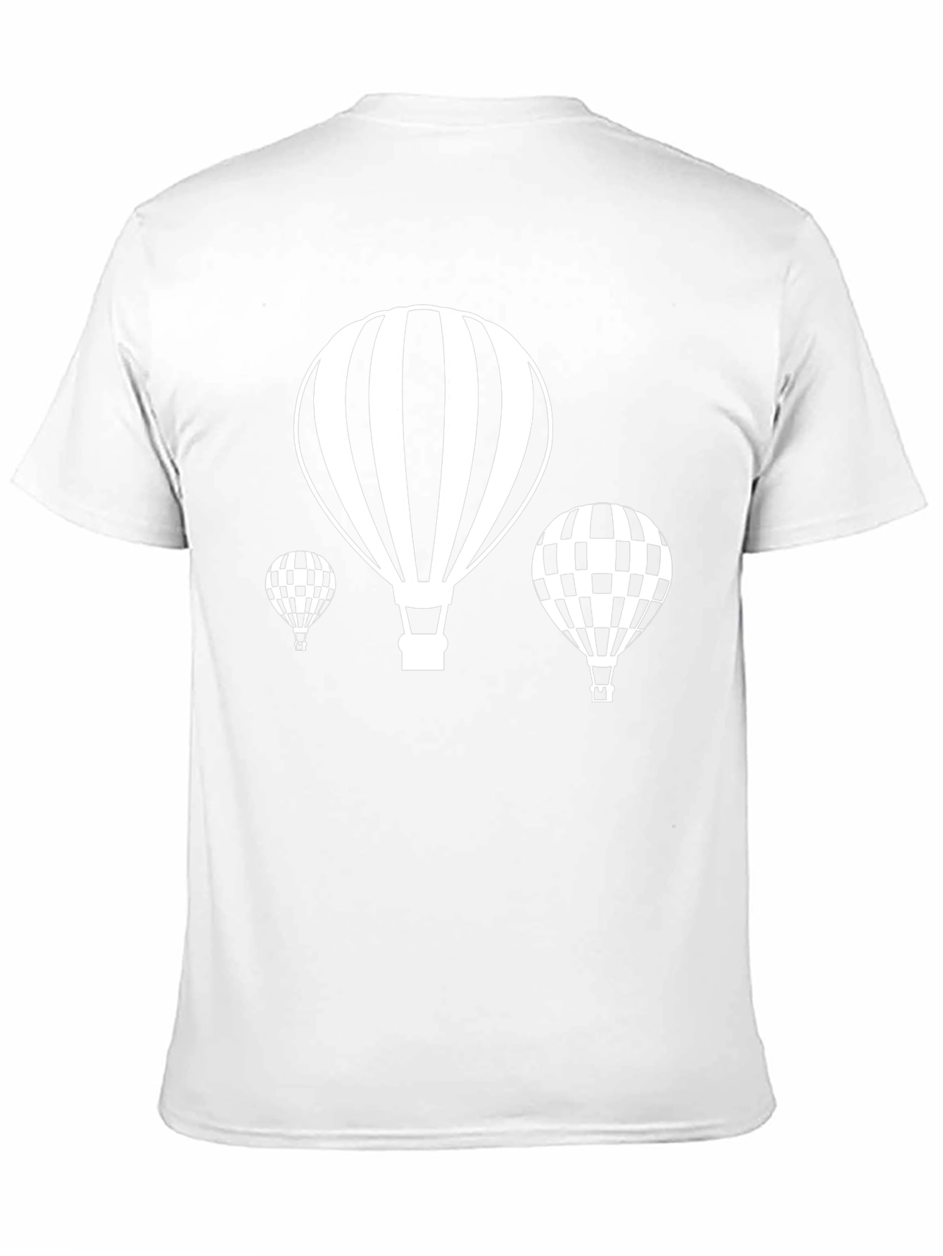 Hot Air Balloon T-Shirt - Stylish Graphic Tee