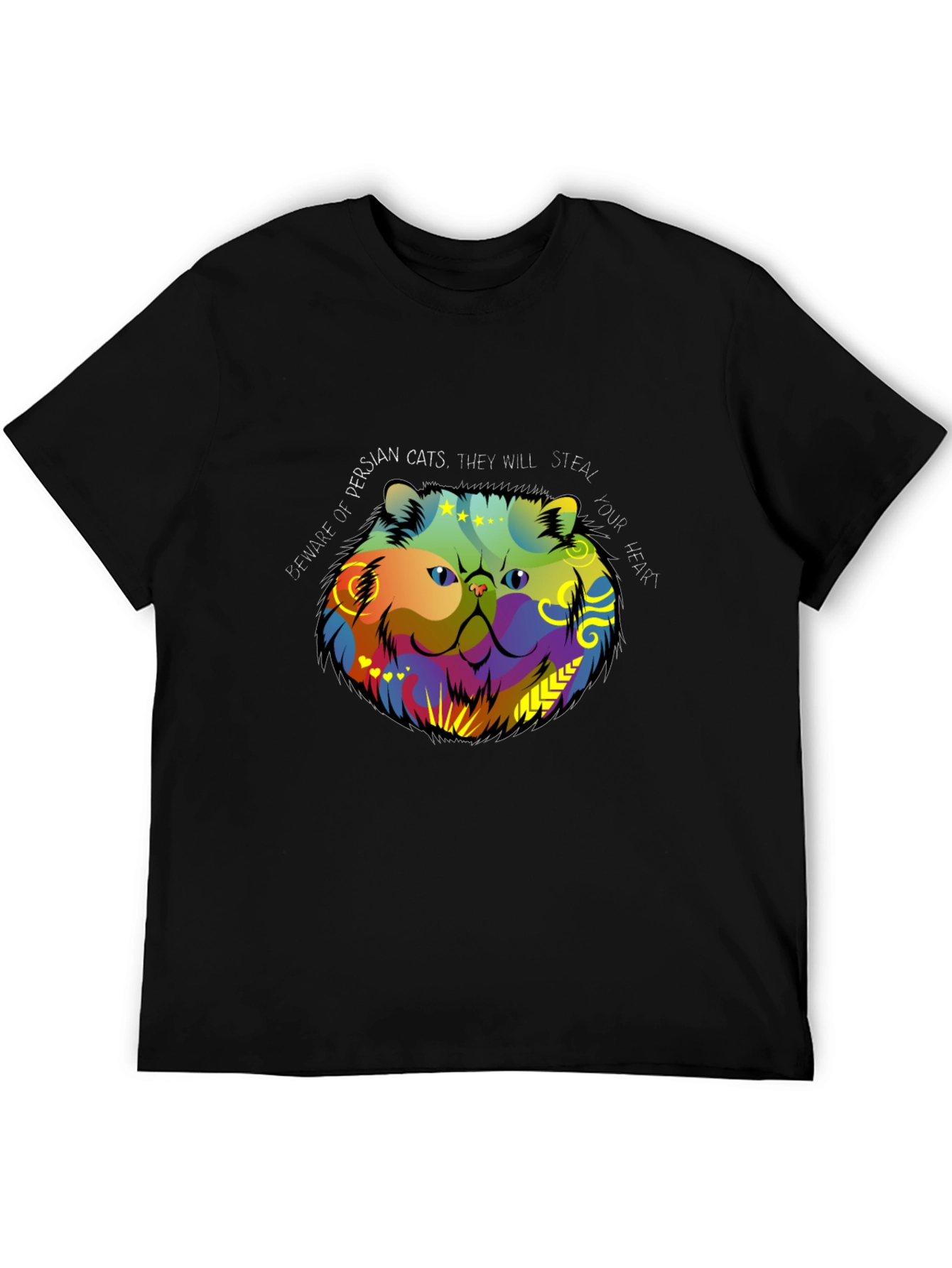Persian Cat Steal Your Heart T-Shirt