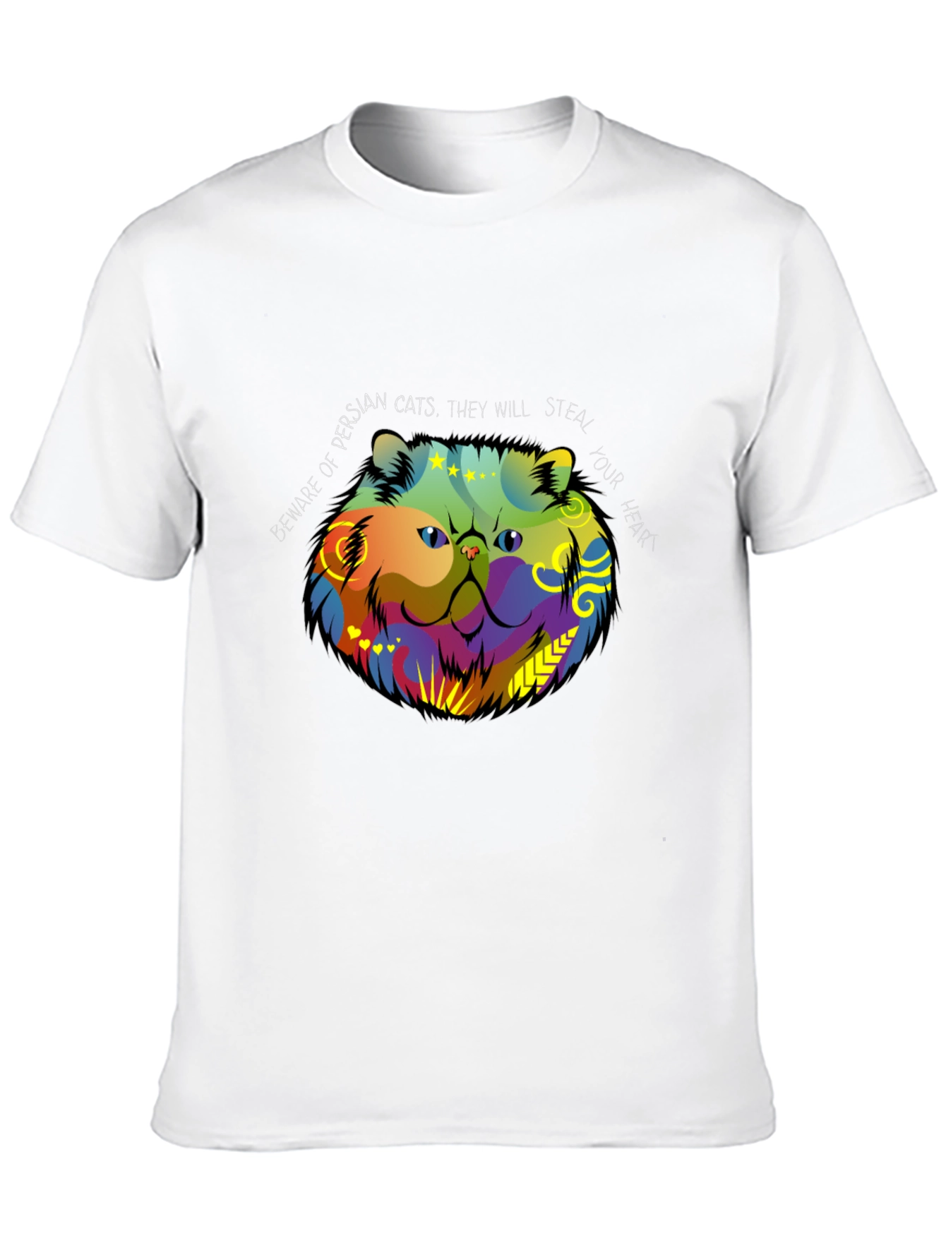 Persian Cat Steal Your Heart T-Shirt