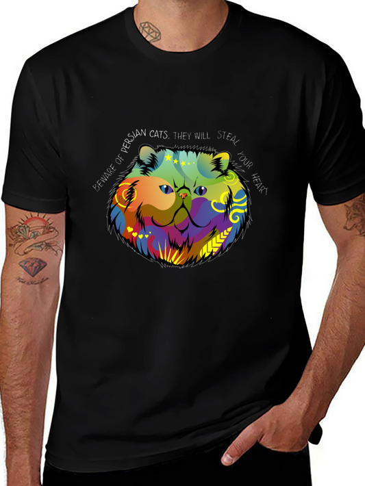 Persian Cat Steal Your Heart T-Shirt