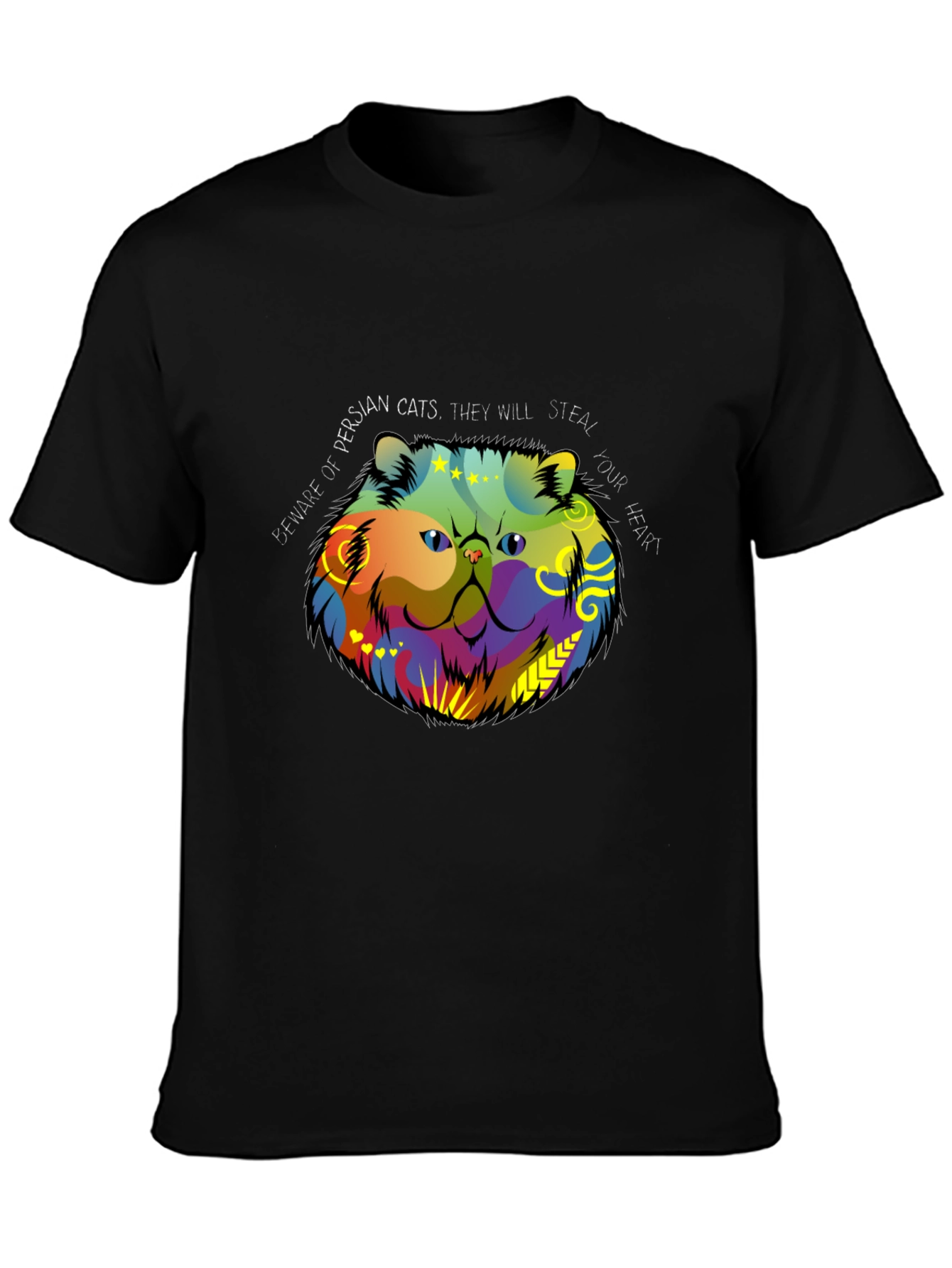 Persian Cat Steal Your Heart T-Shirt