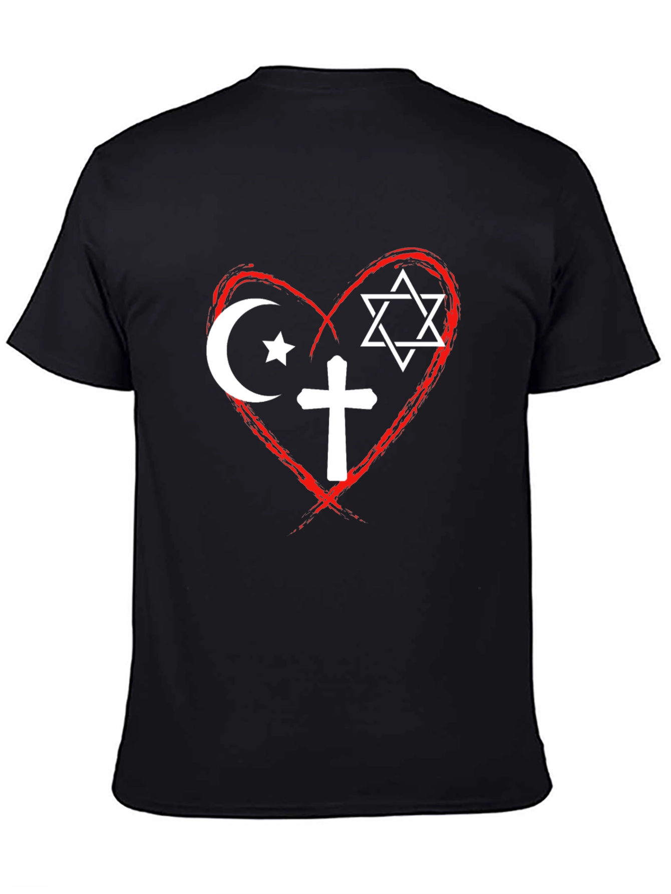 Religious Harmony T-Shirt Faith Love Tee