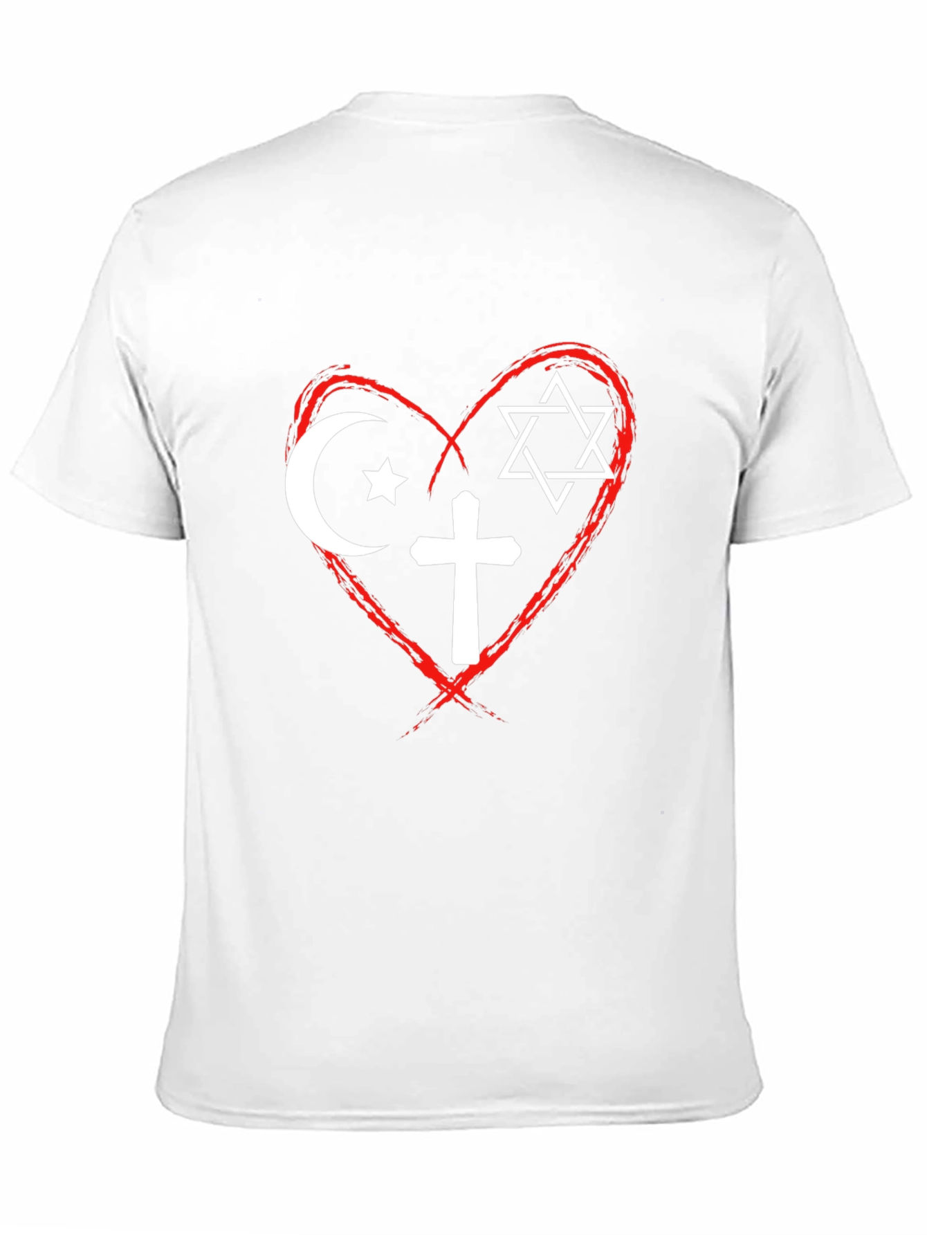 Religious Harmony T-Shirt Faith Love Tee
