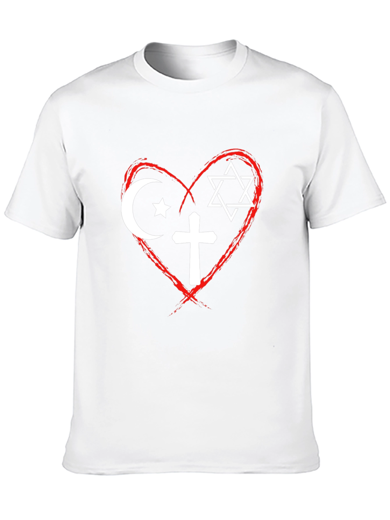 Religious Harmony T-Shirt Faith Love Tee