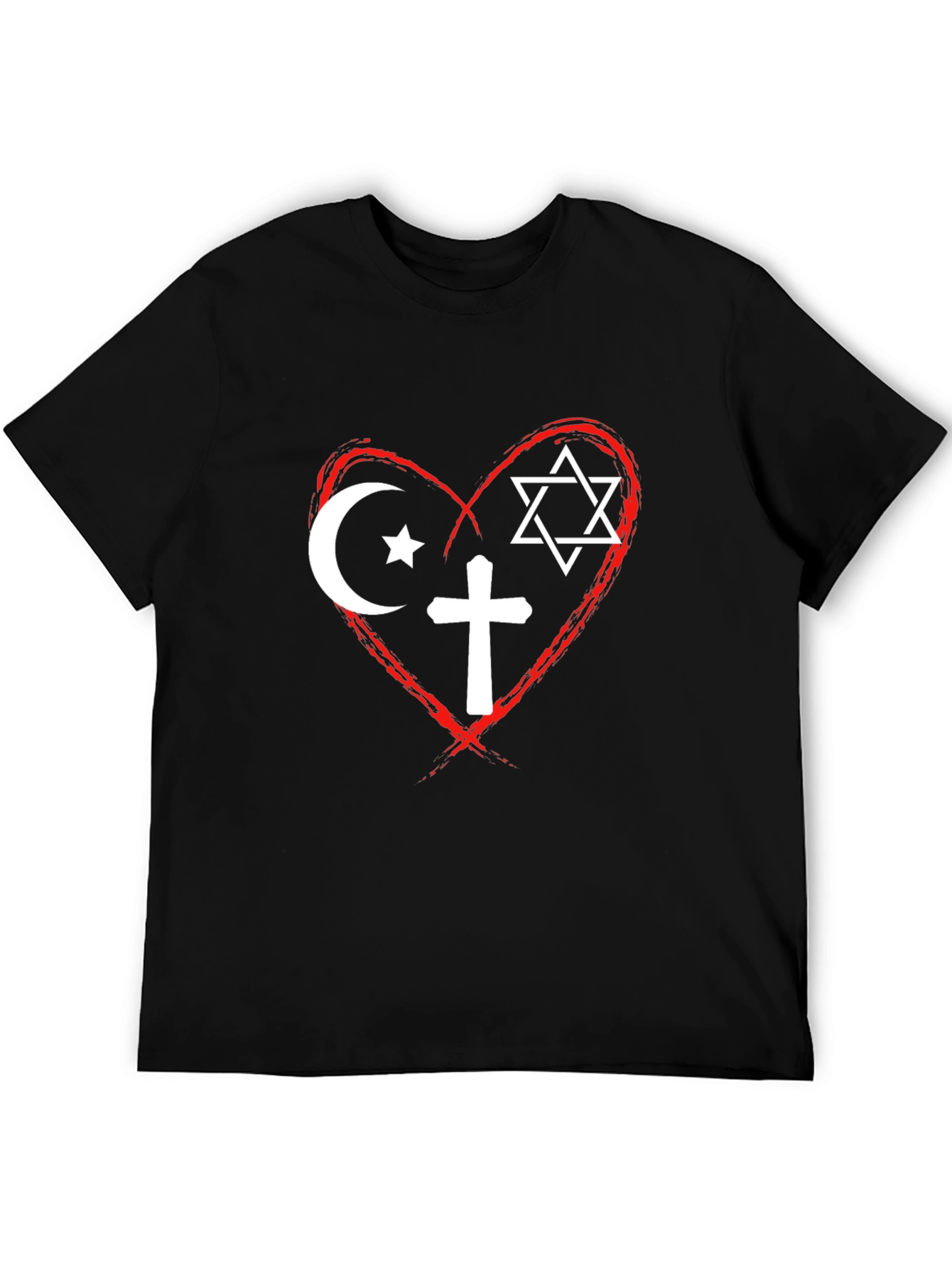 Religious Harmony T-Shirt Faith Love Tee