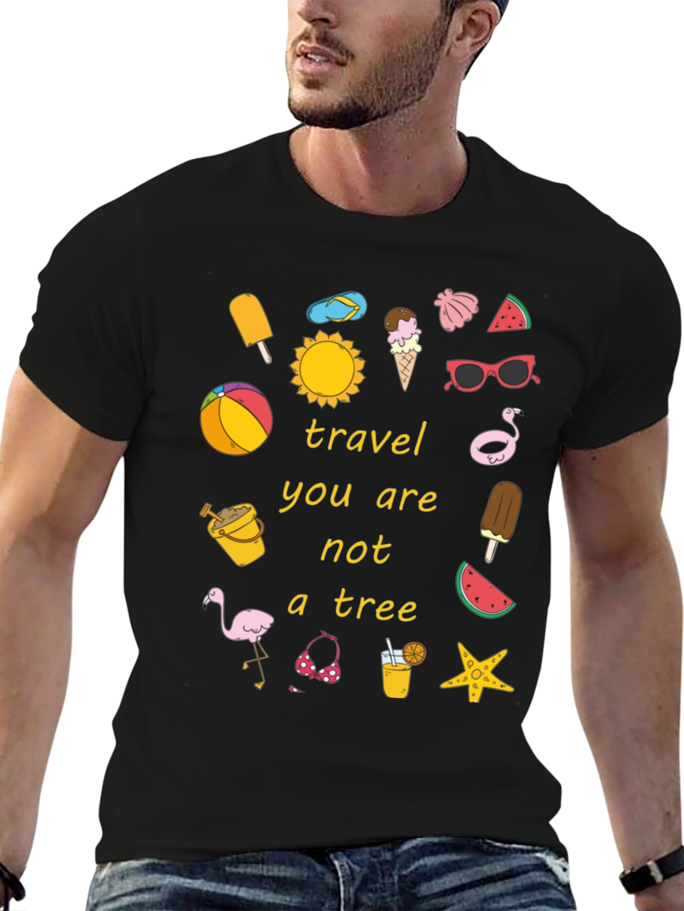 Travel You Are Not A Tree Tee