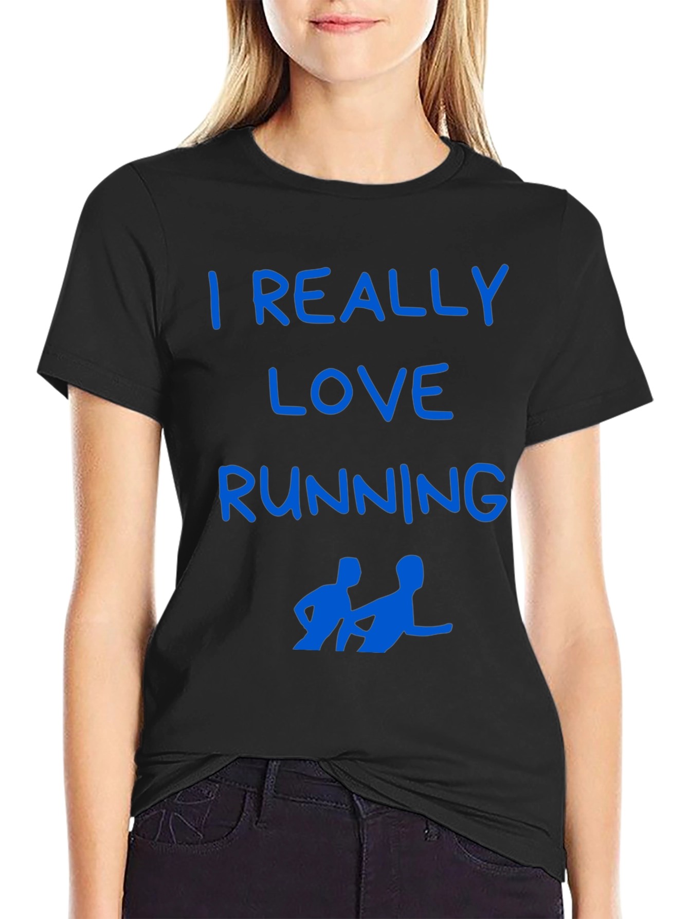 I Love Running T-Shirt - Runner Gift