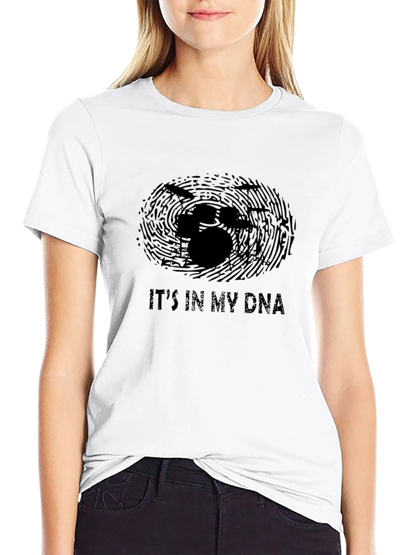 Drummer DNA Black T-Shirt