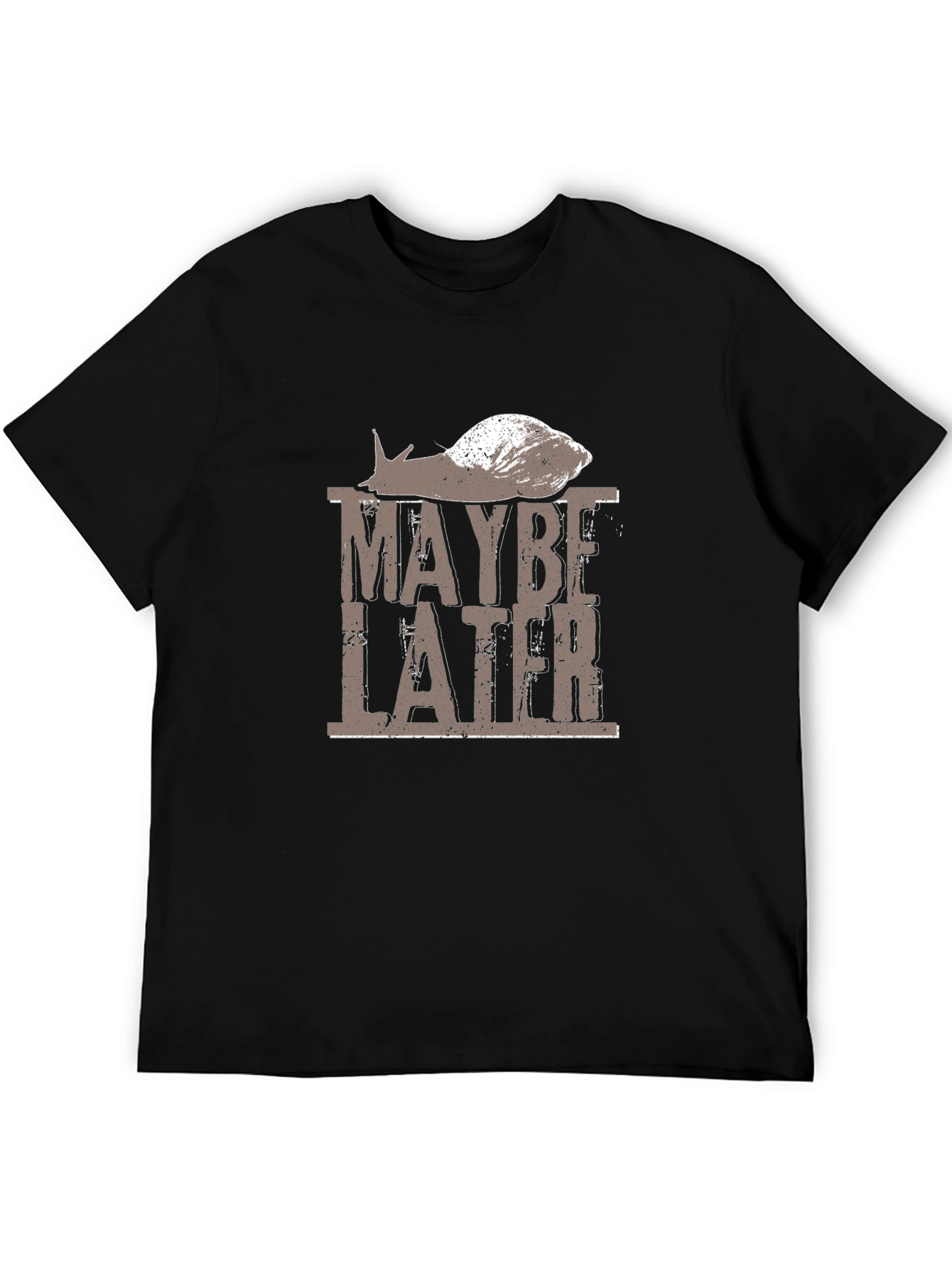 Maybe Later Snail Graphic T-Shirt