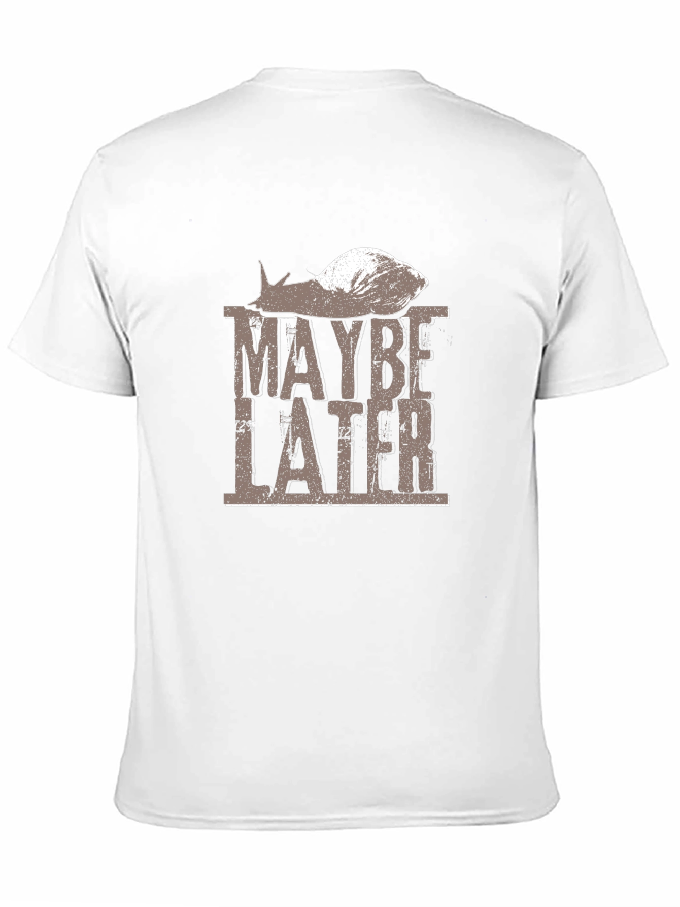 Maybe Later Snail Graphic T-Shirt