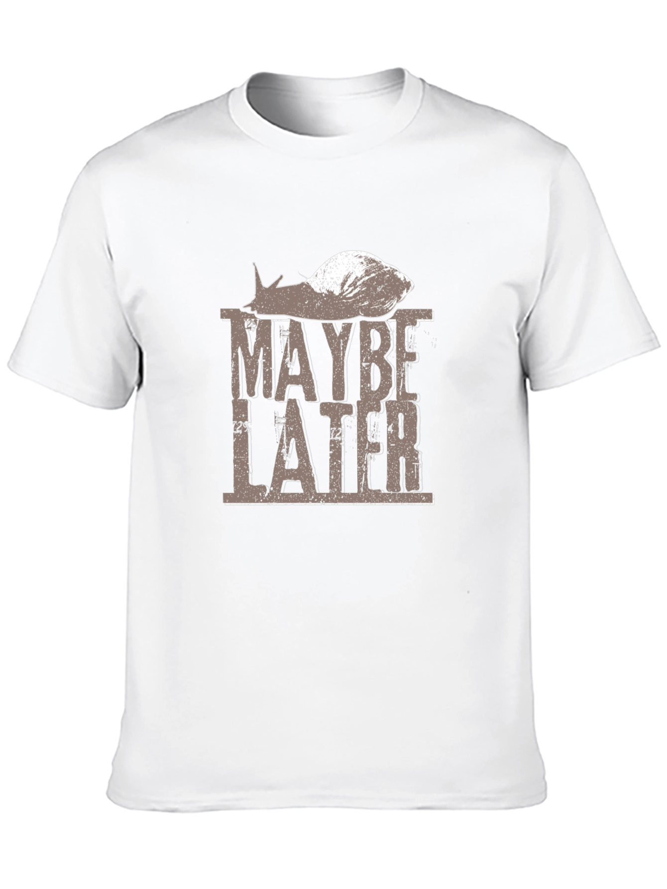 Maybe Later Snail Graphic T-Shirt