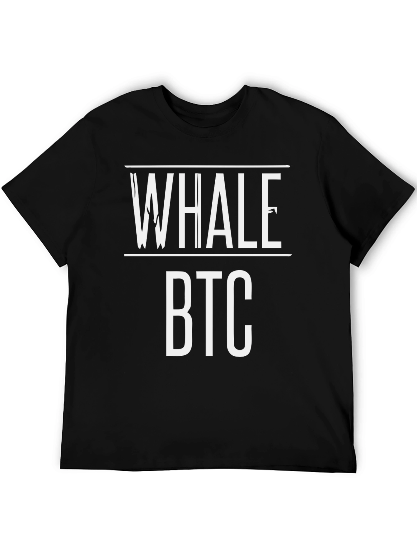 Whale BTC T-Shirt - Crypto Fan Apparel