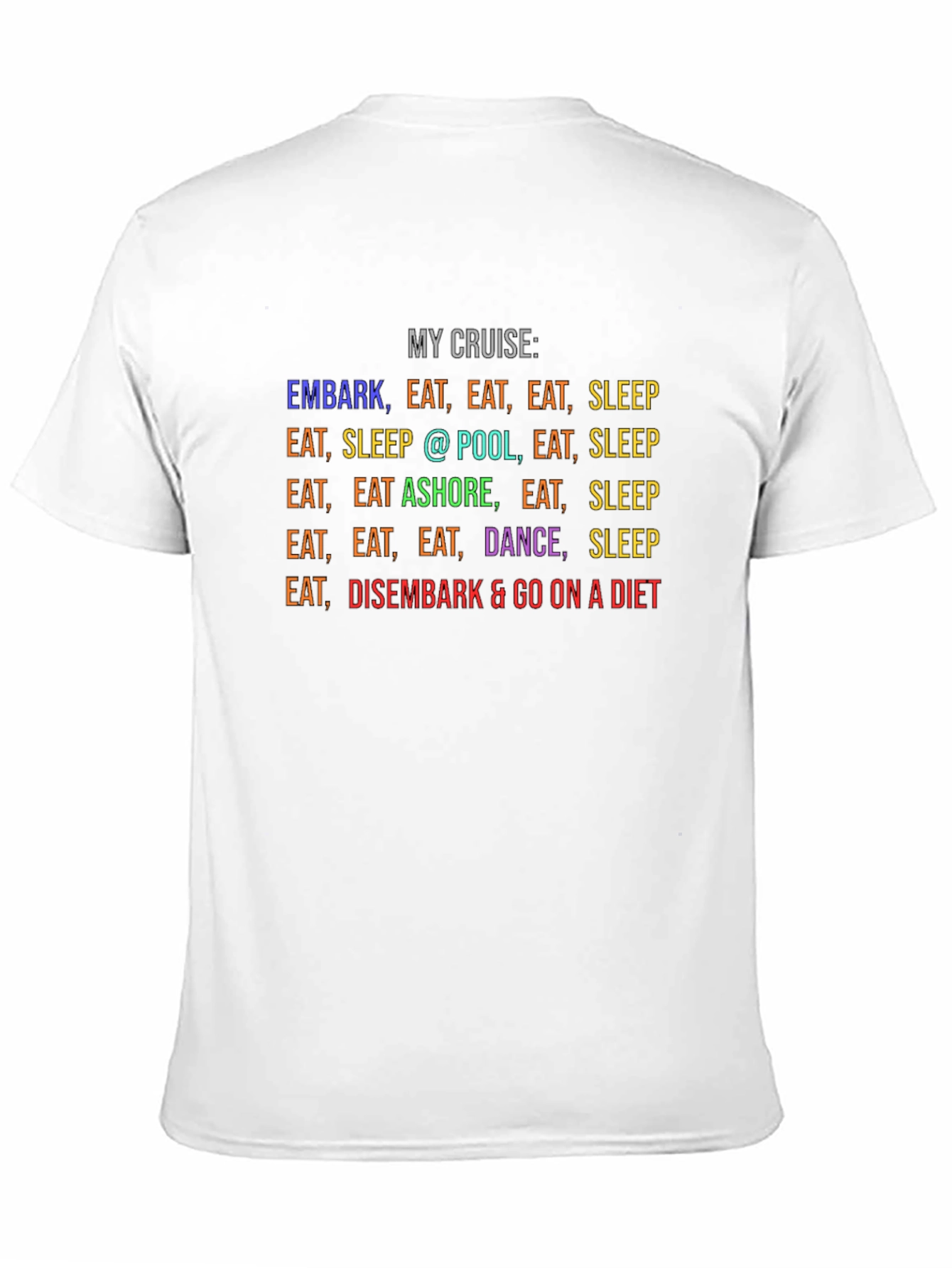 Cruise Vacation Mode T-Shirt