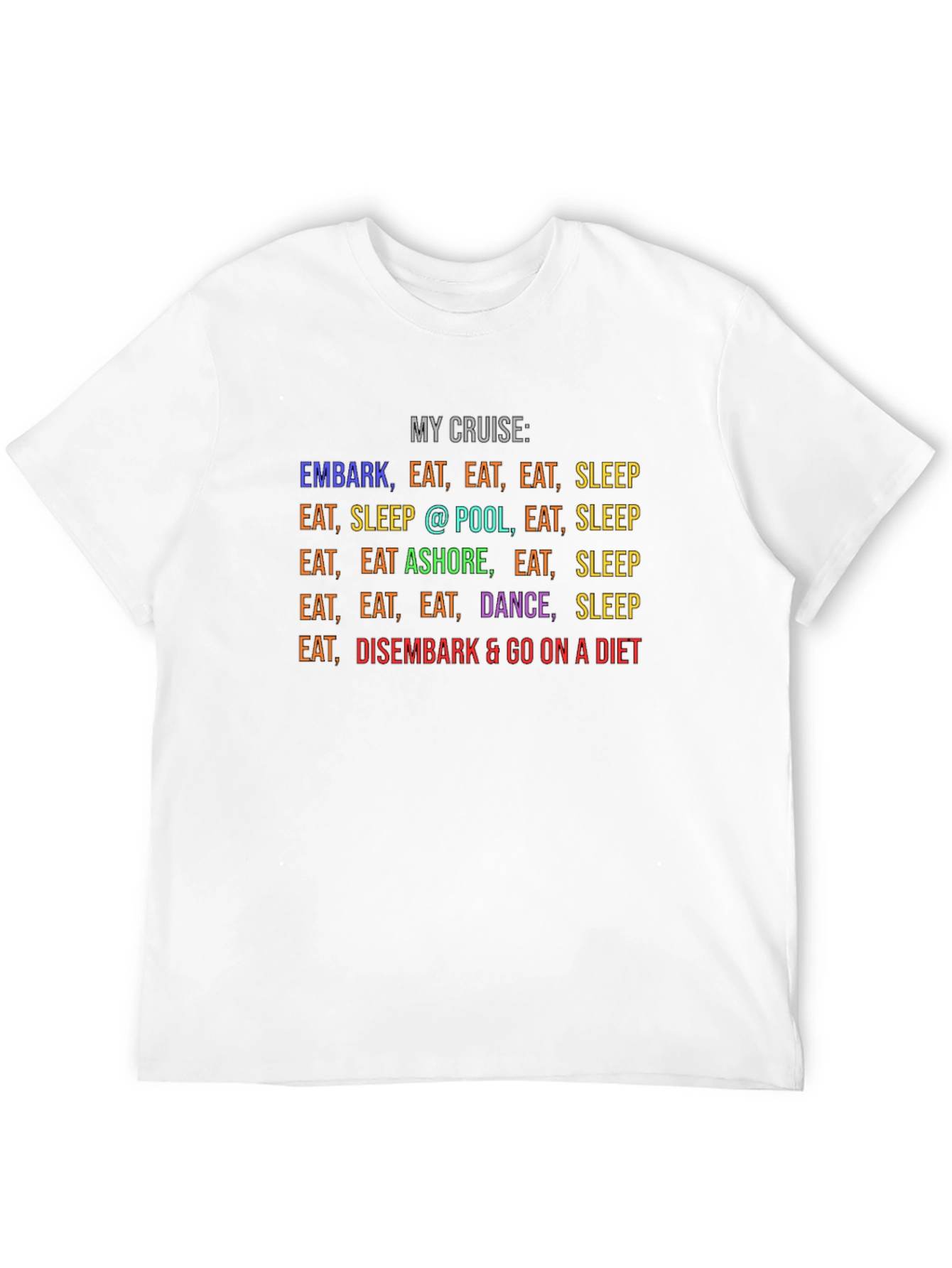 Cruise Vacation Mode T-Shirt