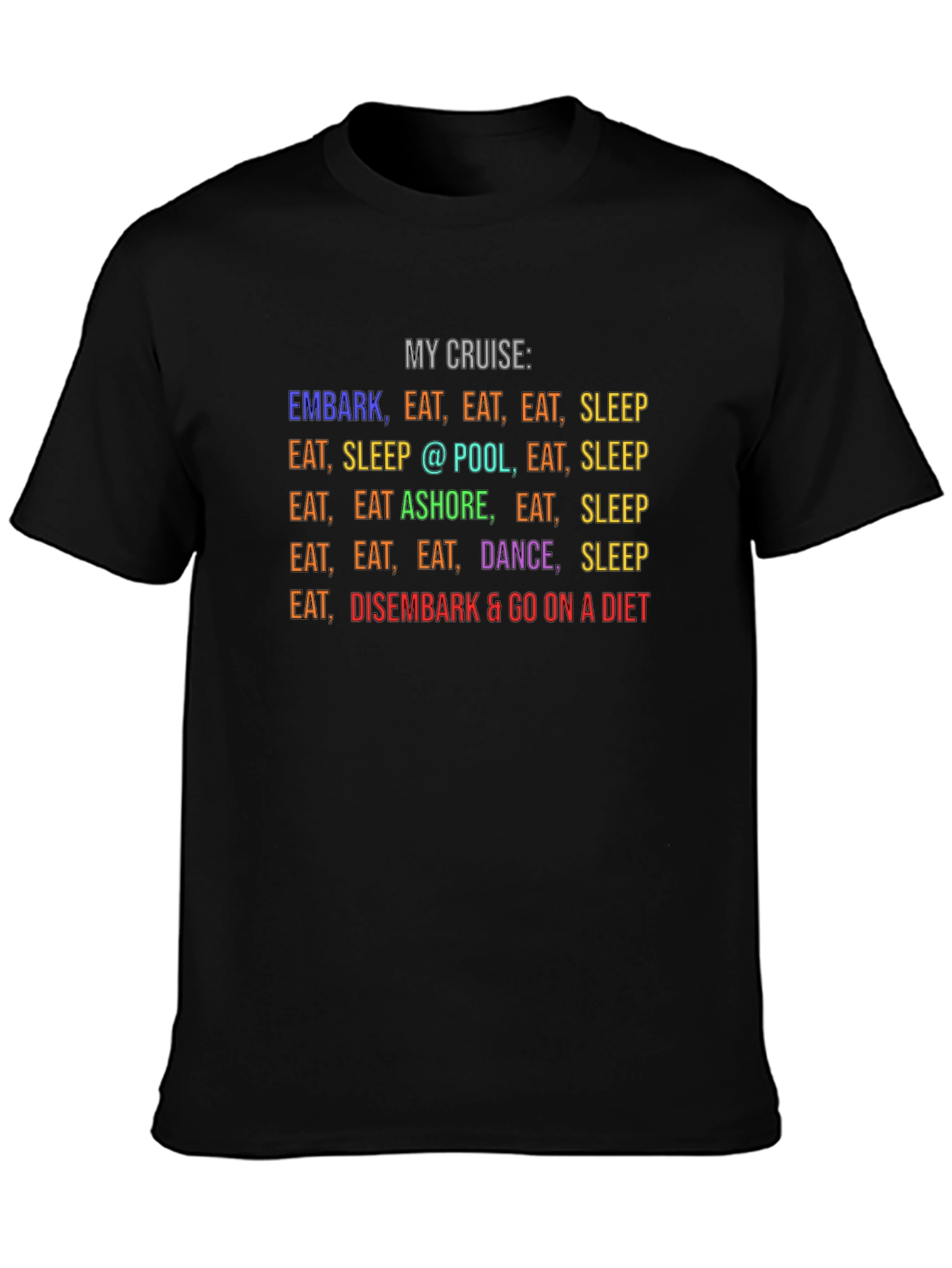 Cruise Vacation Mode T-Shirt