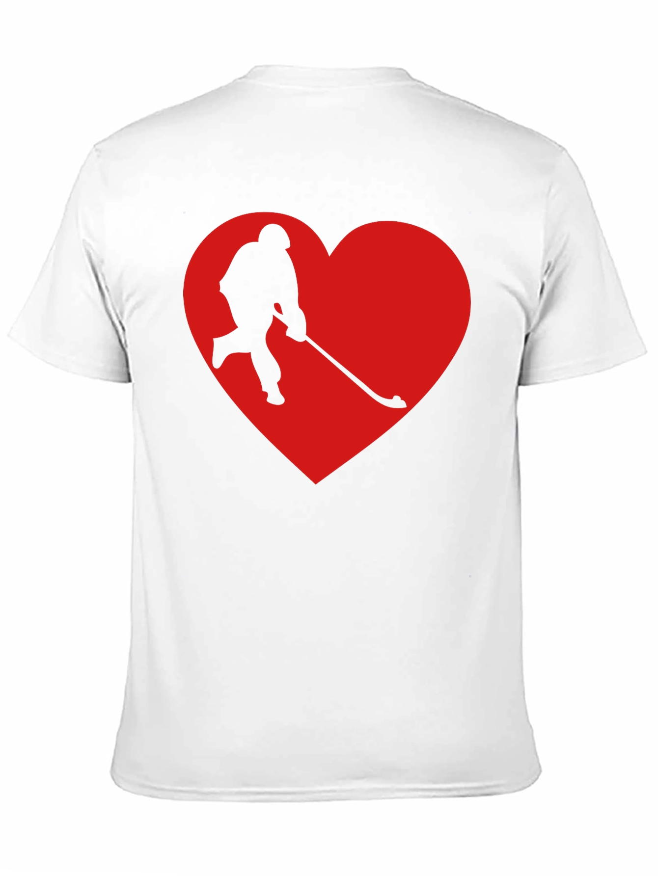 Hockey Love T-Shirt - Black Graphic Tee