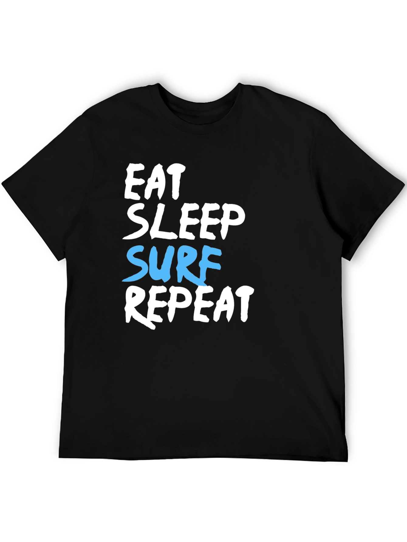 Eat Sleep Surf Repeat Graphic T-Shirt
