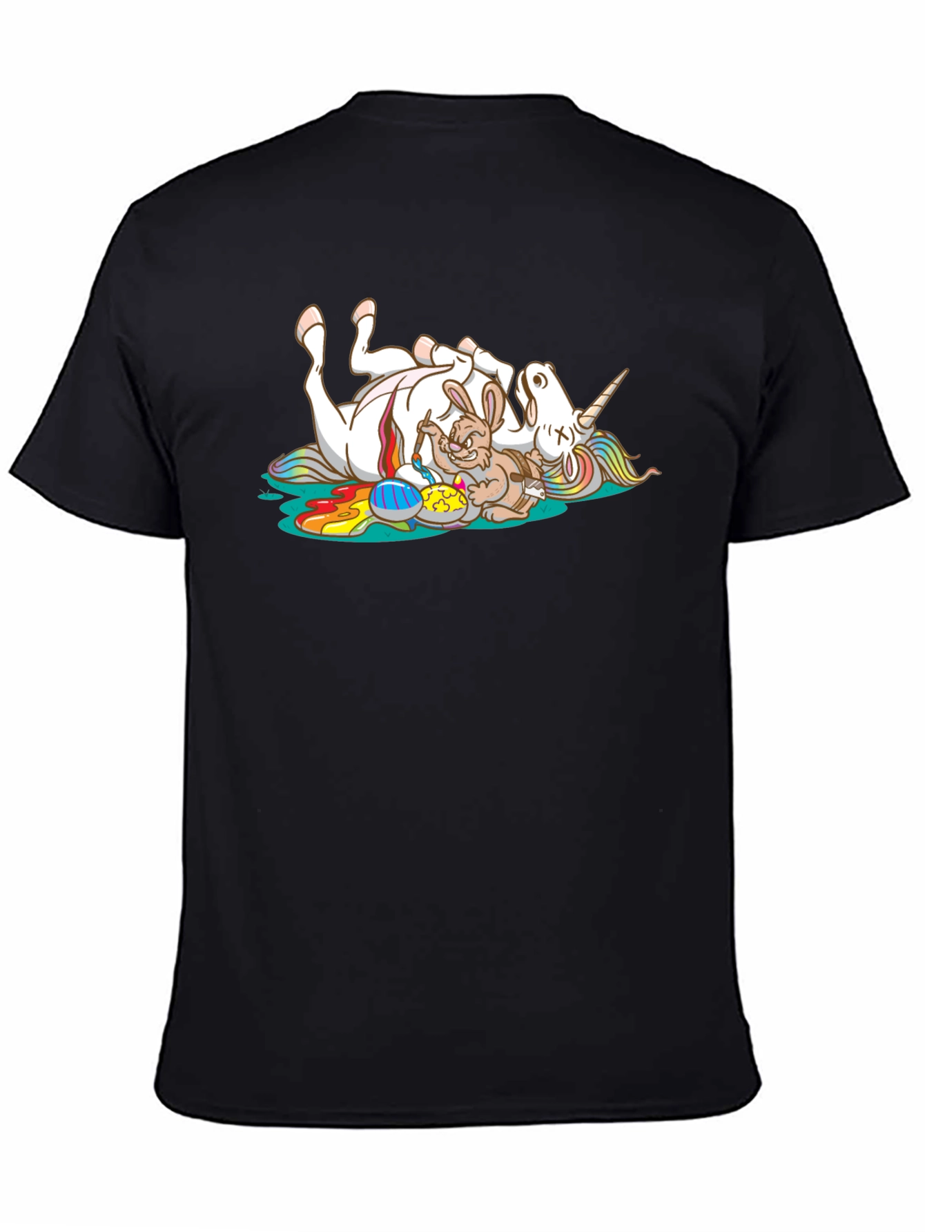 Unicorn and Bunny T-Shirt: Easter Fun!